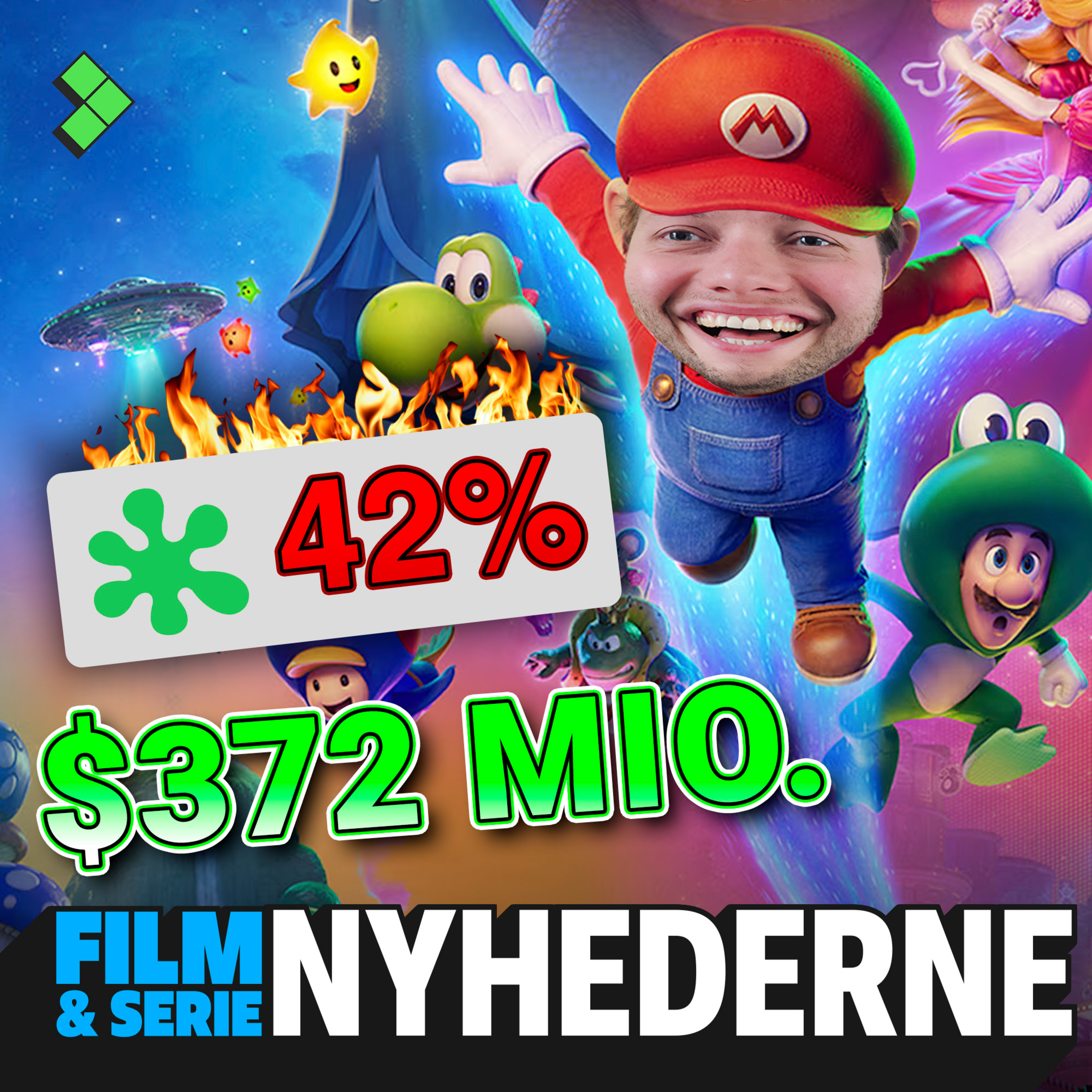 Film- og Serienyhederne | Ny Super Mario-film får succes trods kritik!