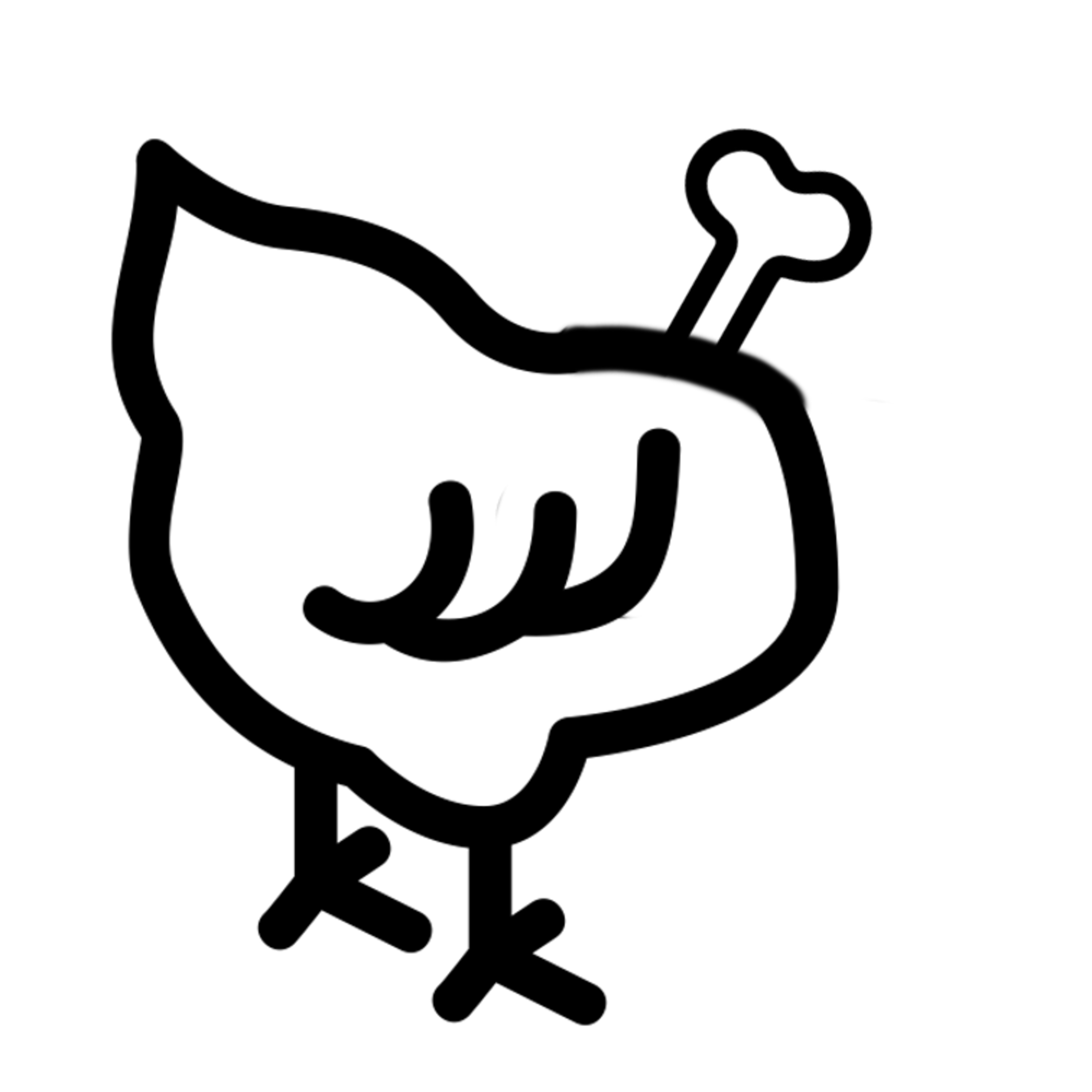 Kip zonder kop