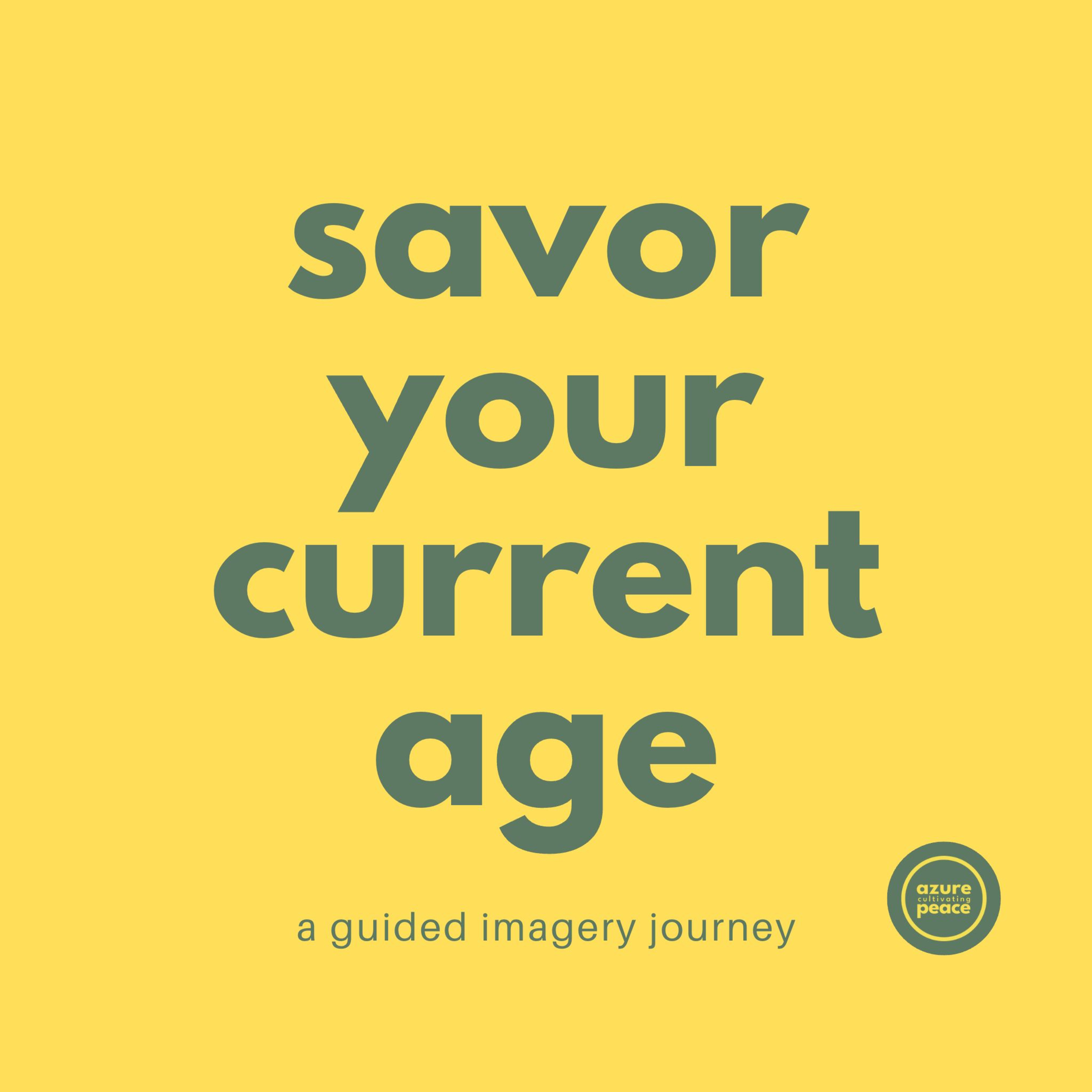Your Life as a Landscape. A Guided Imagery journey that helps you savor your current Age ✨🌱🌿🌴 episode artwork