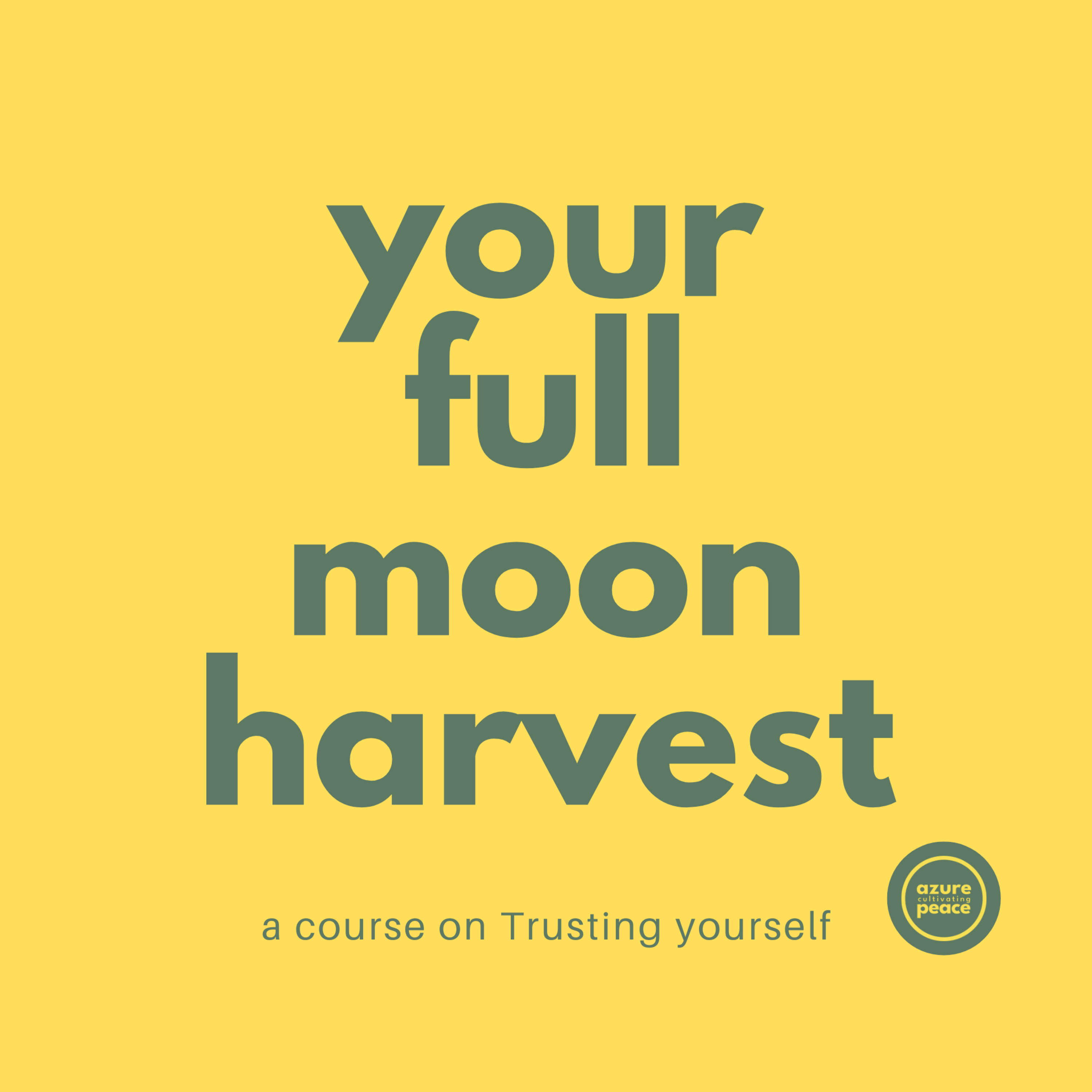 Your Full Moon Harvest ✨🌱🌿🌴 ( Ep.11 : "Stop Ghosting Yourself" Series) episode artwork