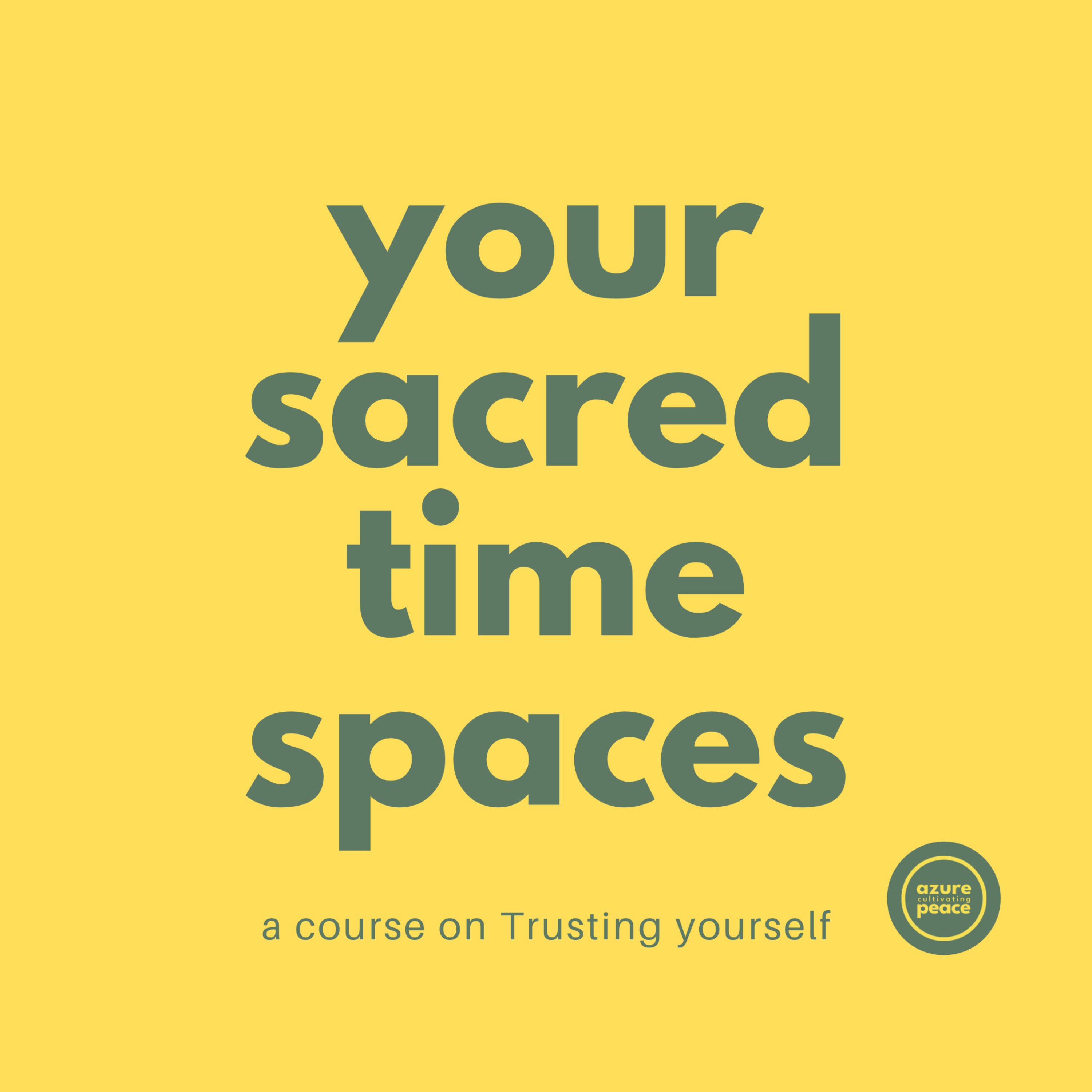 Creating Sacred Time Spaces ✨🌱🌿🌴 ( Ep.12 : "Stop Ghosting Yourself" Series) episode artwork