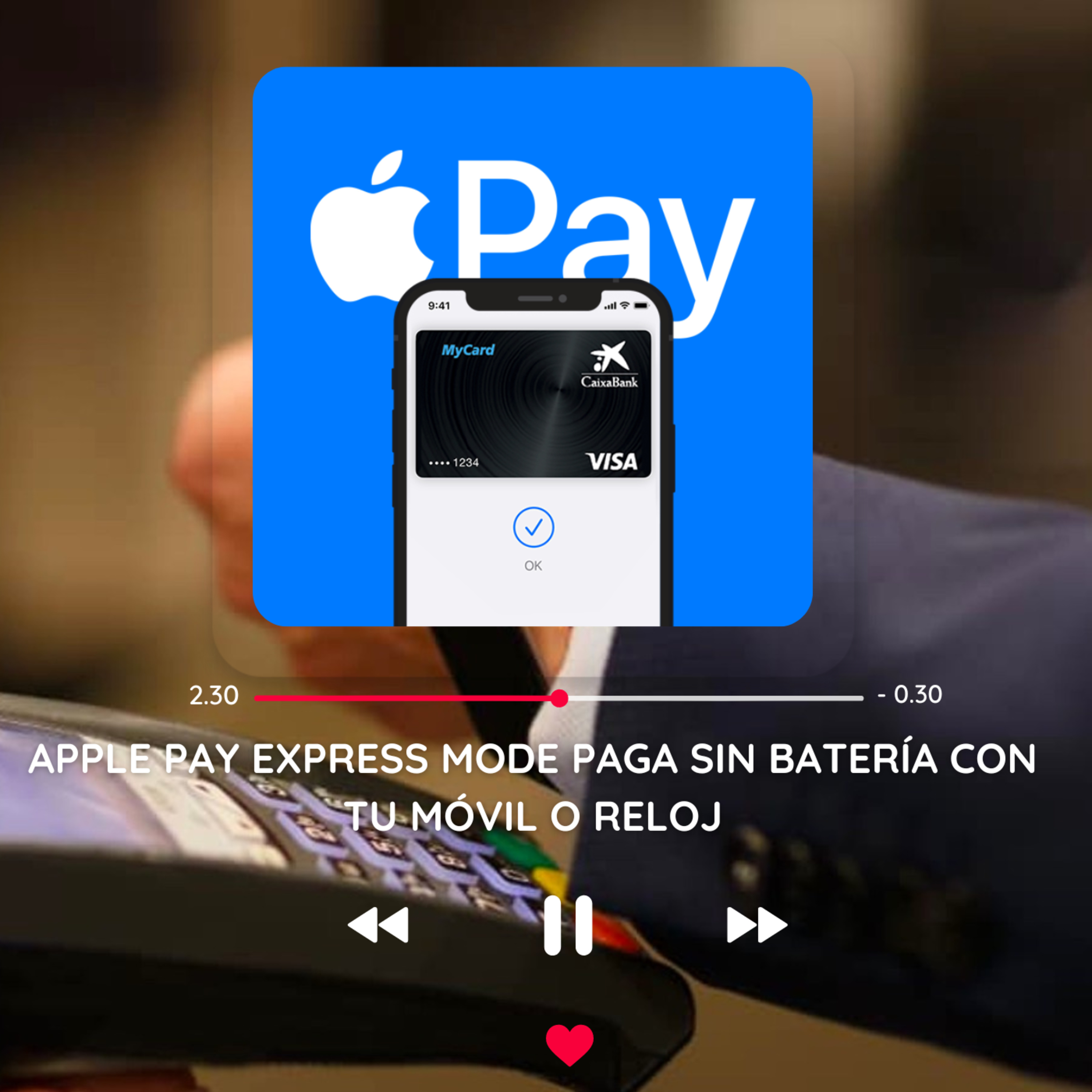 APPLE PAY Express Mode PAGA sin BATERIA con tu MOVIL o RELOJ episode artwork