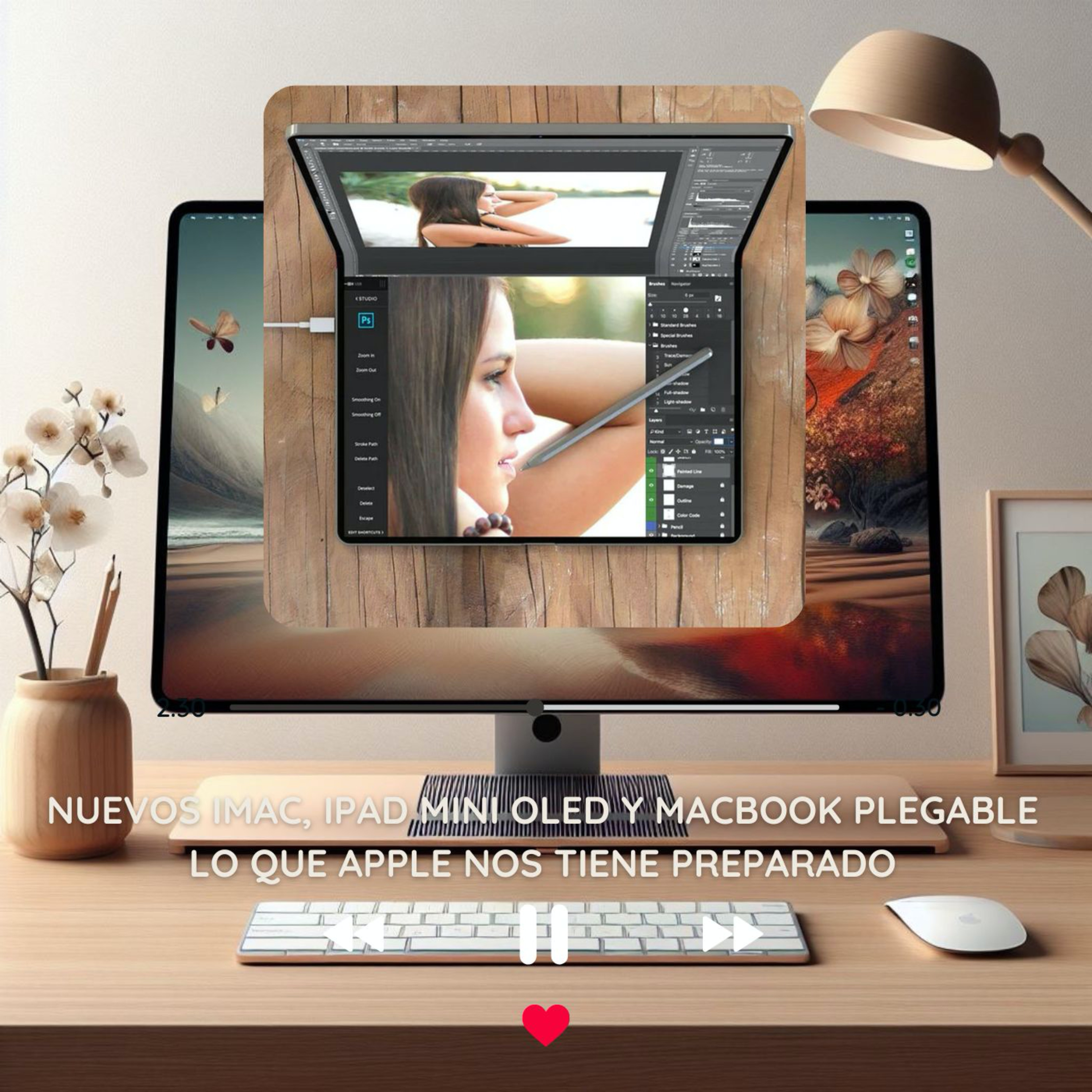 Nuevos iMac, iPad Mini OLED y el MacBook Plegable: Lo que Apple Nos Tiene Preparado episode artwork