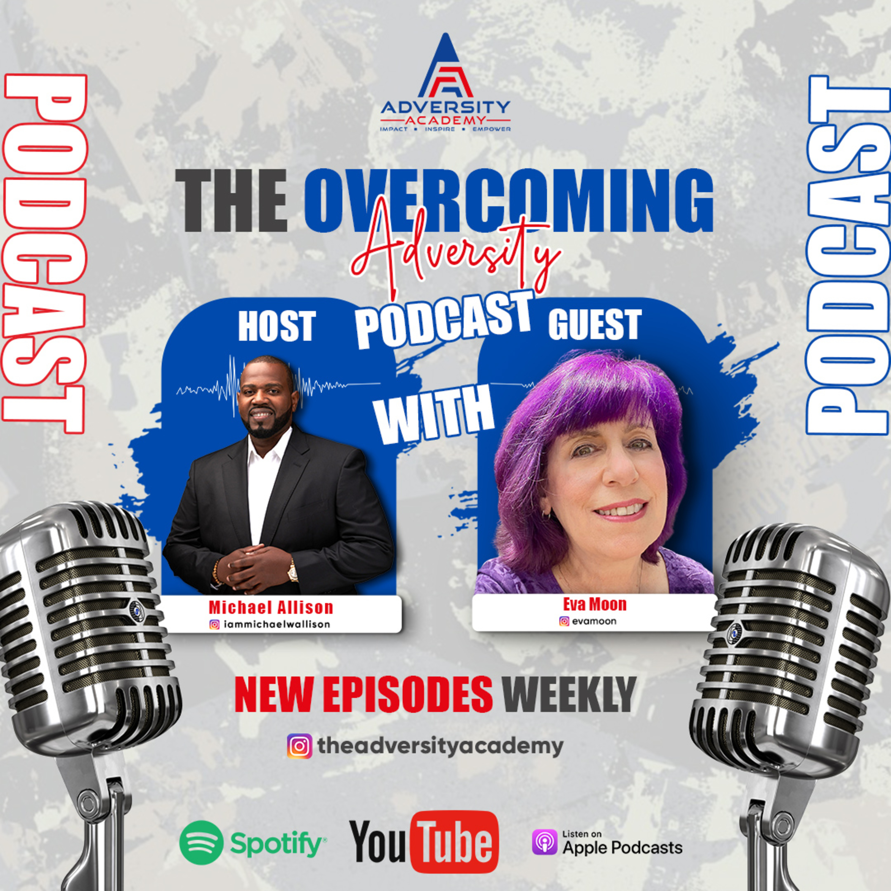 EP 28: From Adversity to Laughter - Eva Moon's Inspiring Journey of Resilience | Michael & Eva Moon episode artwork