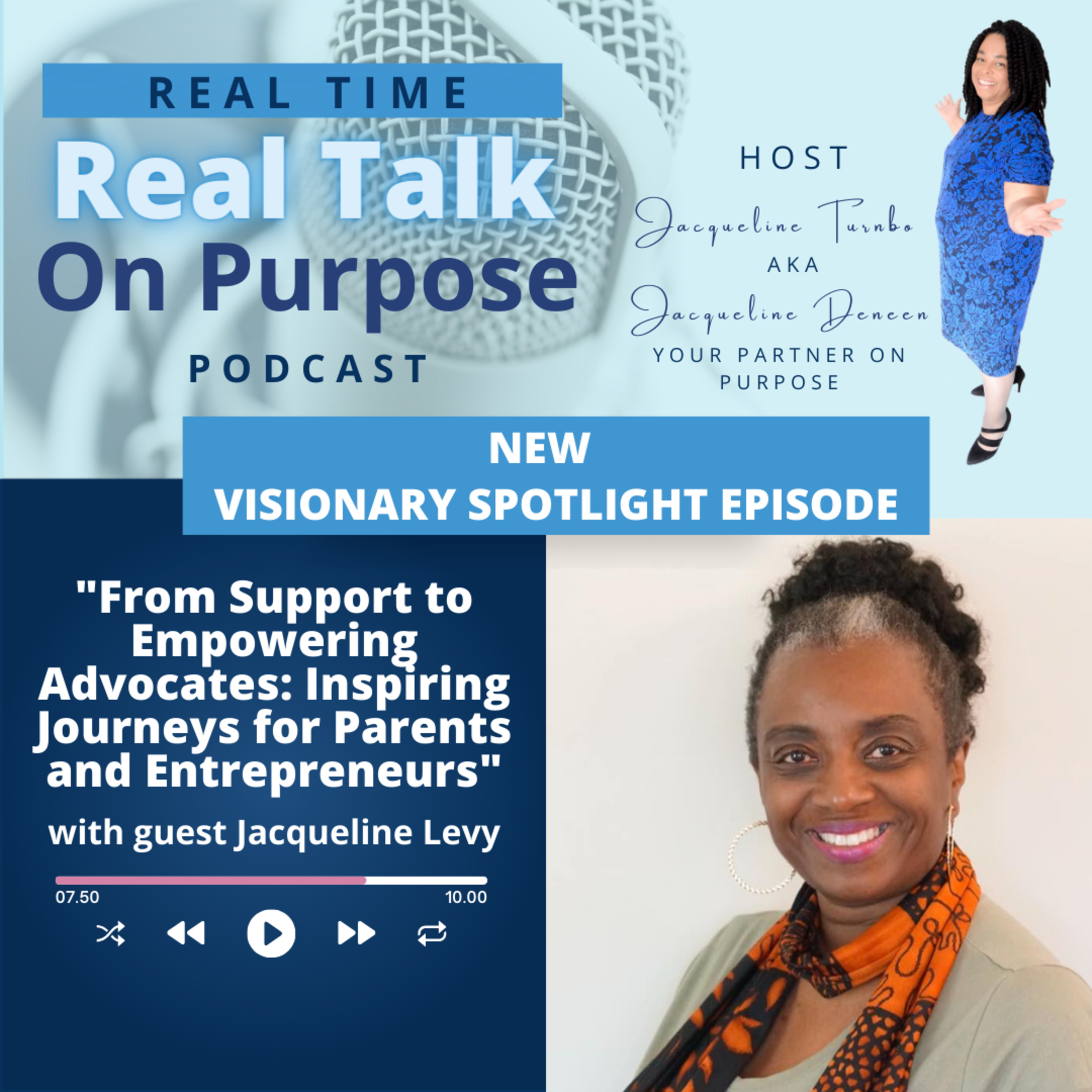 Real Time Real Talk On Purpose Podcast