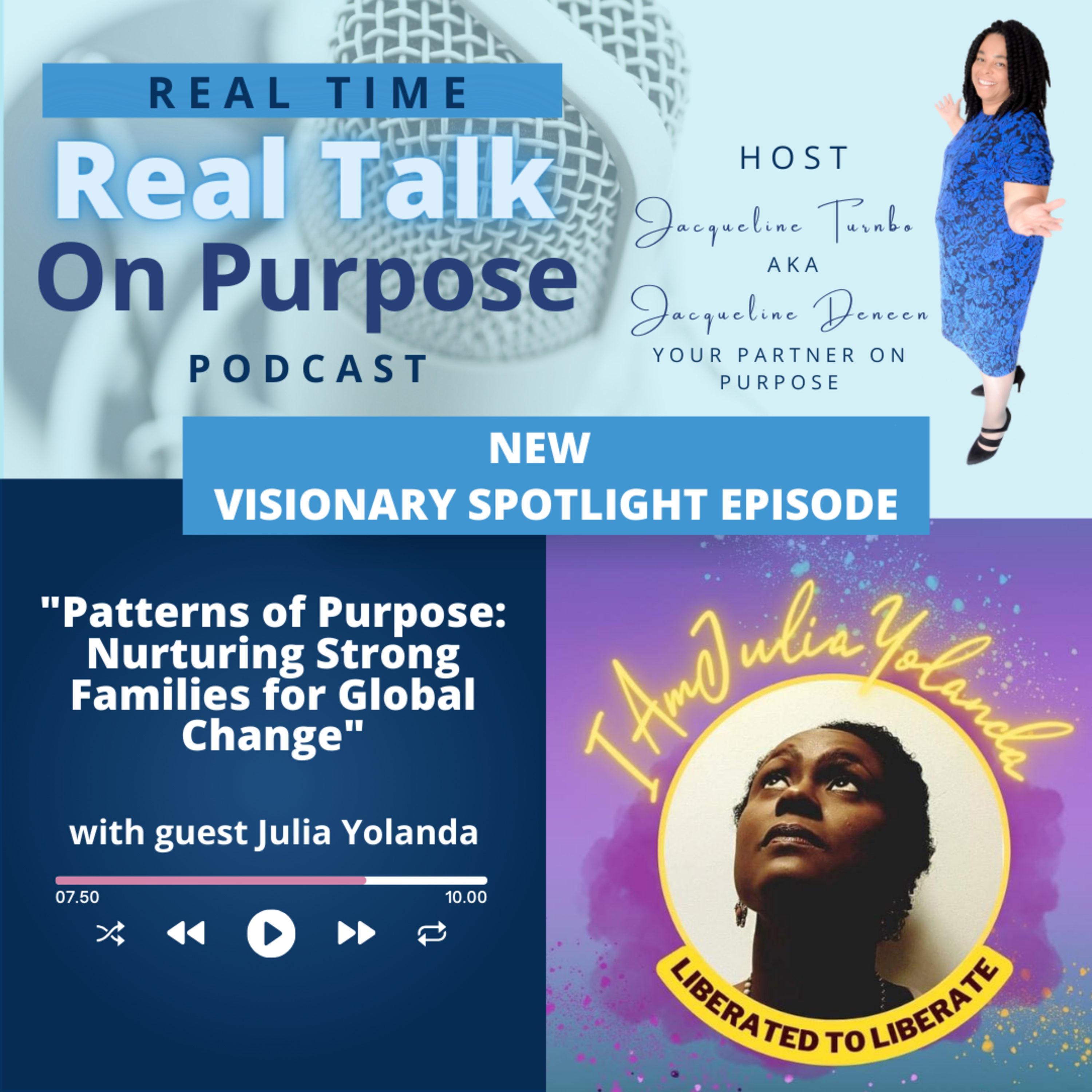 Real Time Real Talk On Purpose Podcast