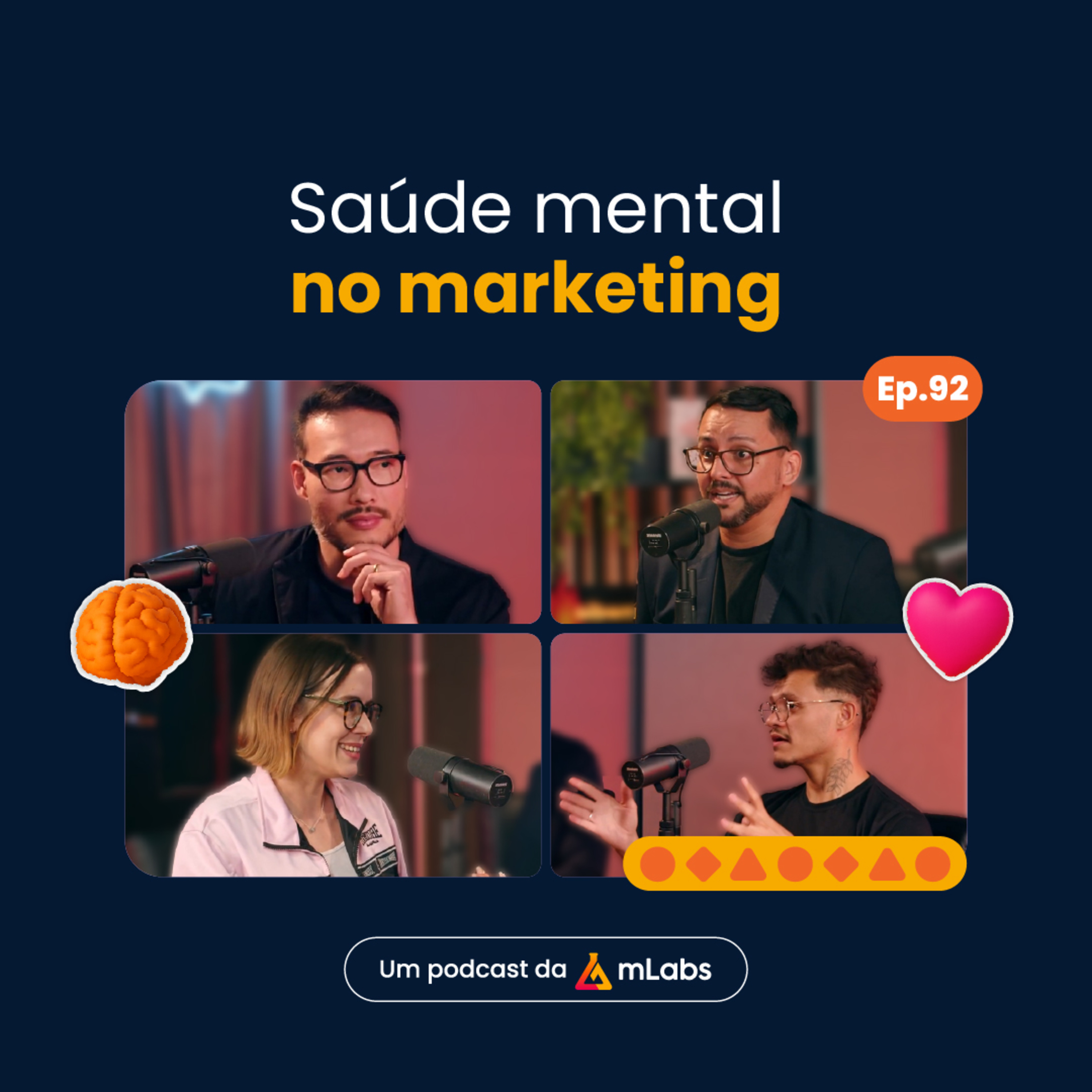 Saúde Mental no Marketing com Ana Carvalho RP e Psicólogo Eduardo Melo episode artwork