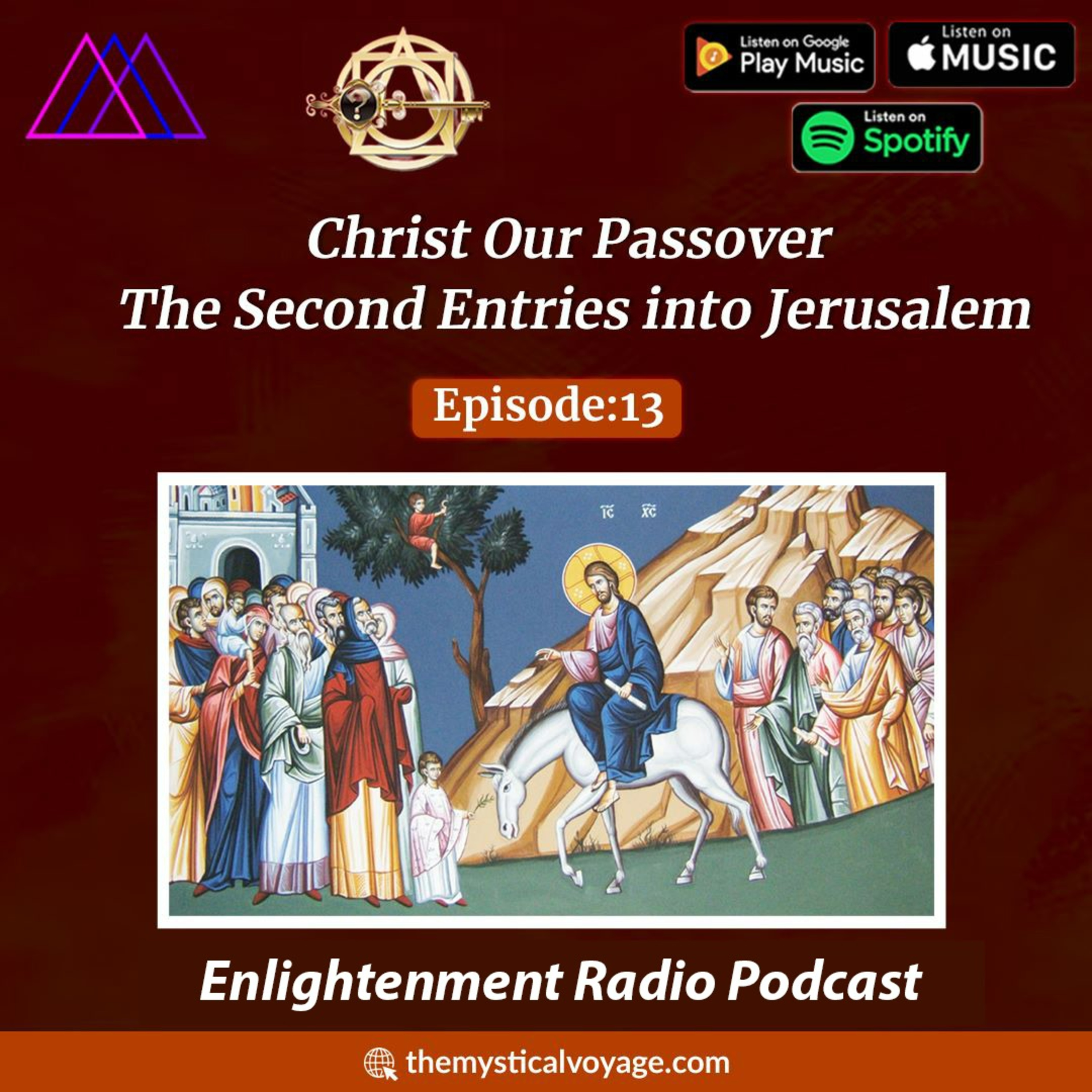 The second entry into Jerusalem episode artwork