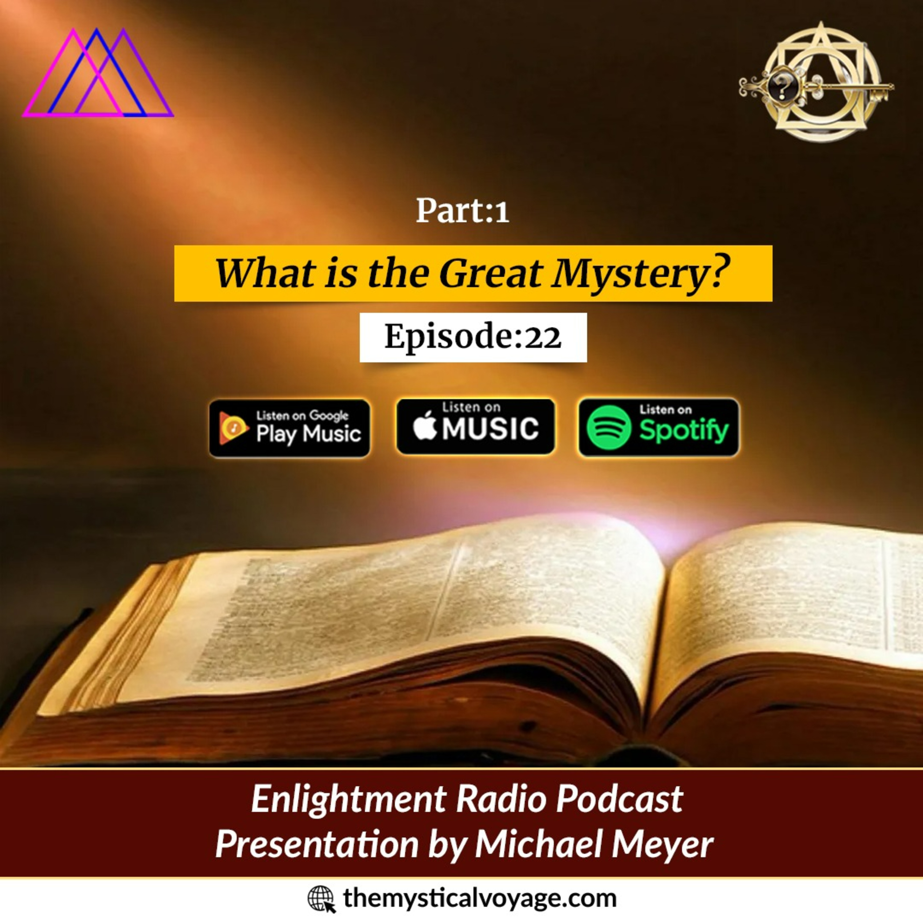 What is the Great Mystery? Part 1 episode artwork