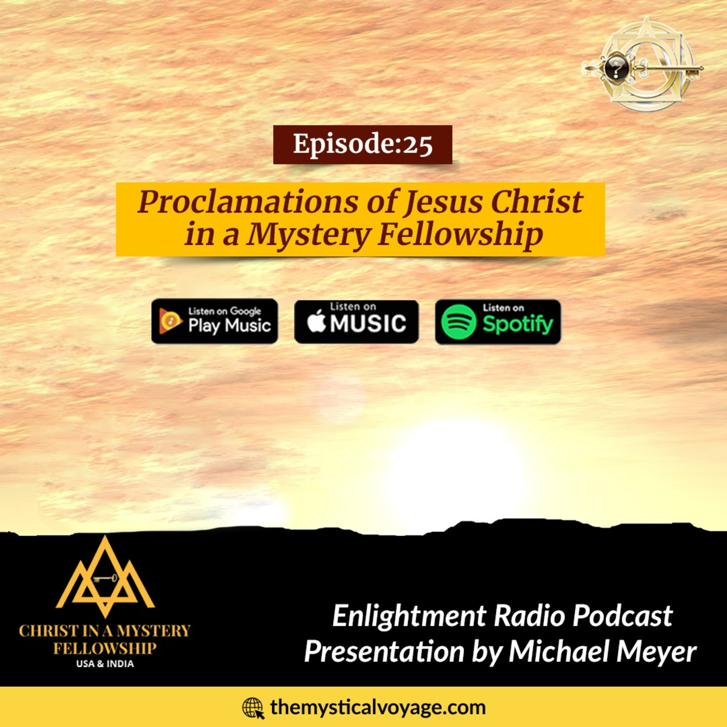 Proclamations of Jesus Christ in a Mystery Fellowship episode artwork