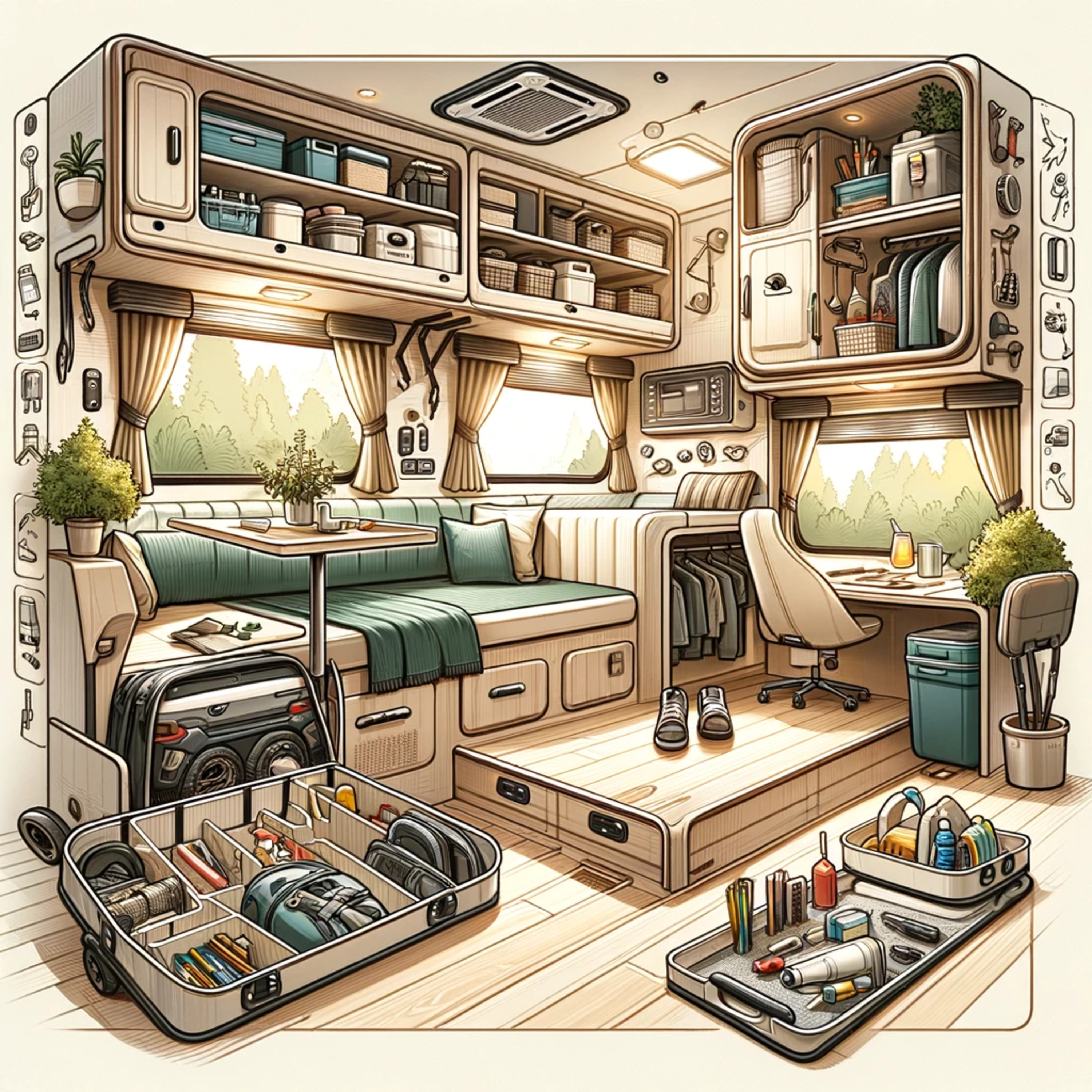 Maximizing Small Spaces: Storage Hacks for RV Living episode artwork