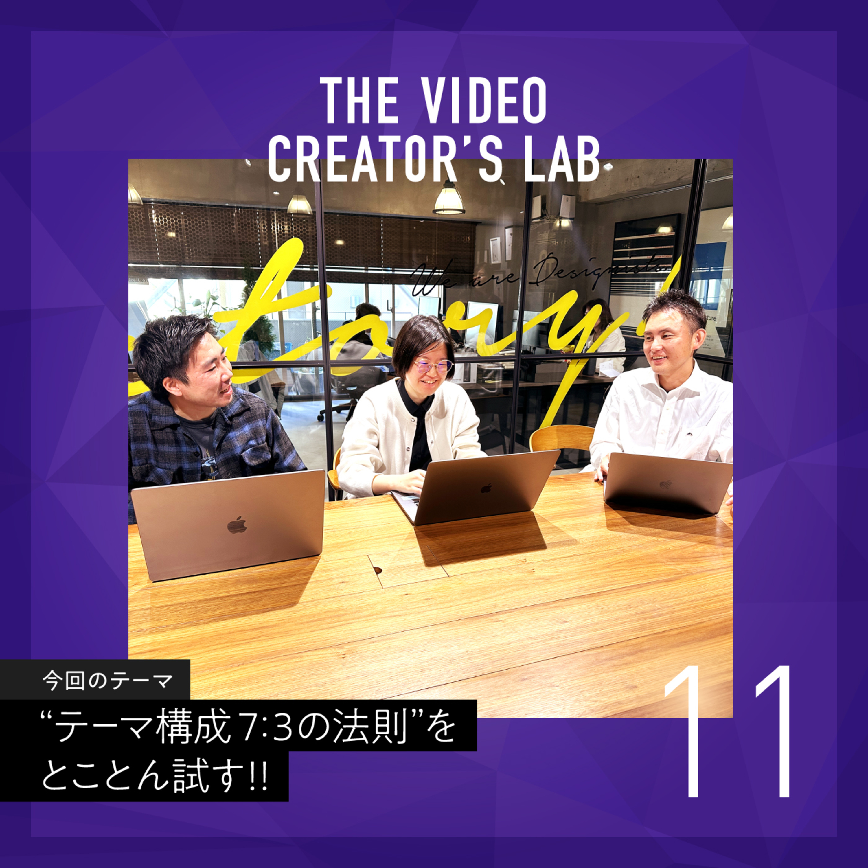 #11 総括から見出した“テーマ構成 7:3の法則“をとことん試す!!~ un-T Podcast「動画クリエイターLab」~ episode artwork