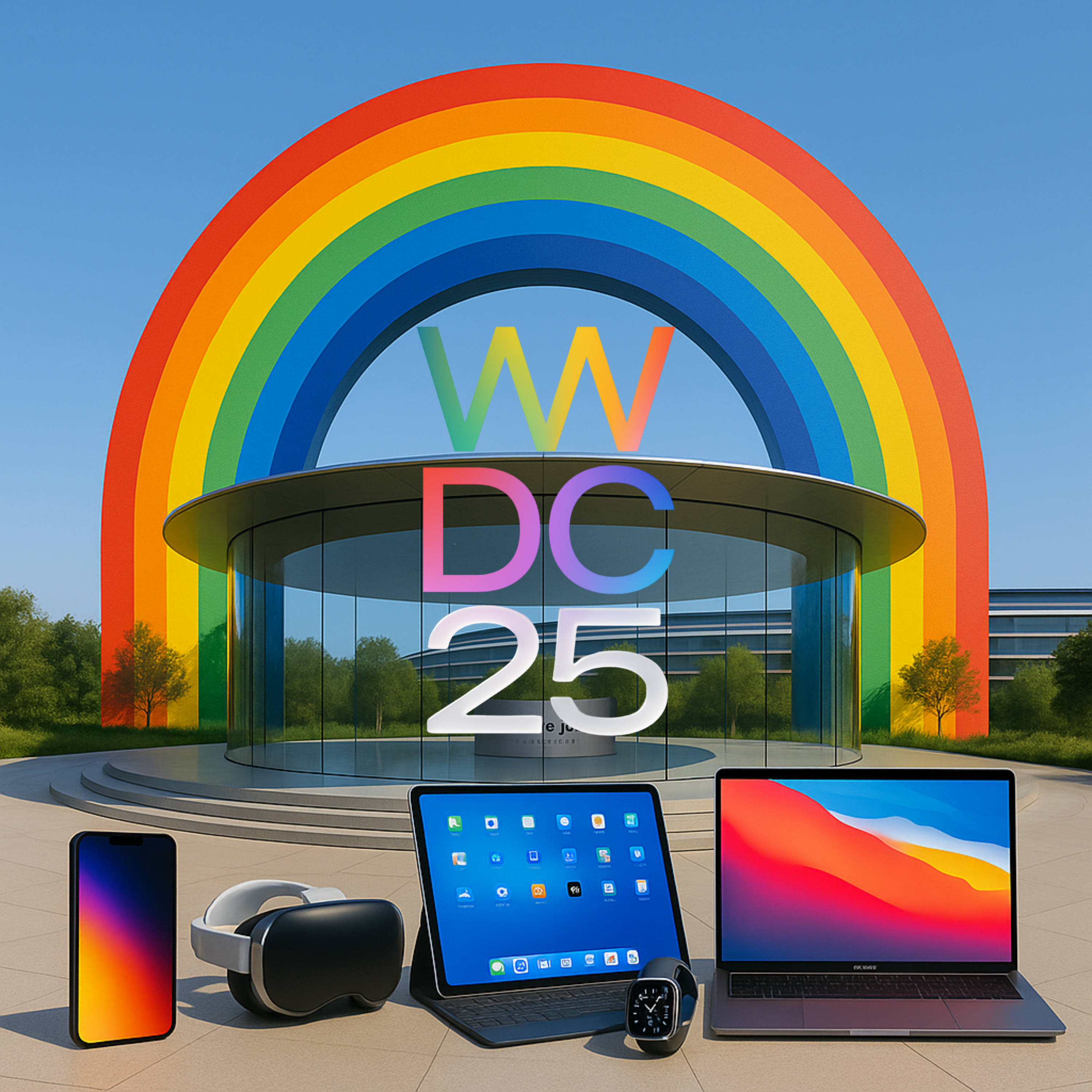 ¡LLEGÓ EL DÍA D! Ya esta AQUI la WWDC 2025 te lo contamos TODO episode artwork