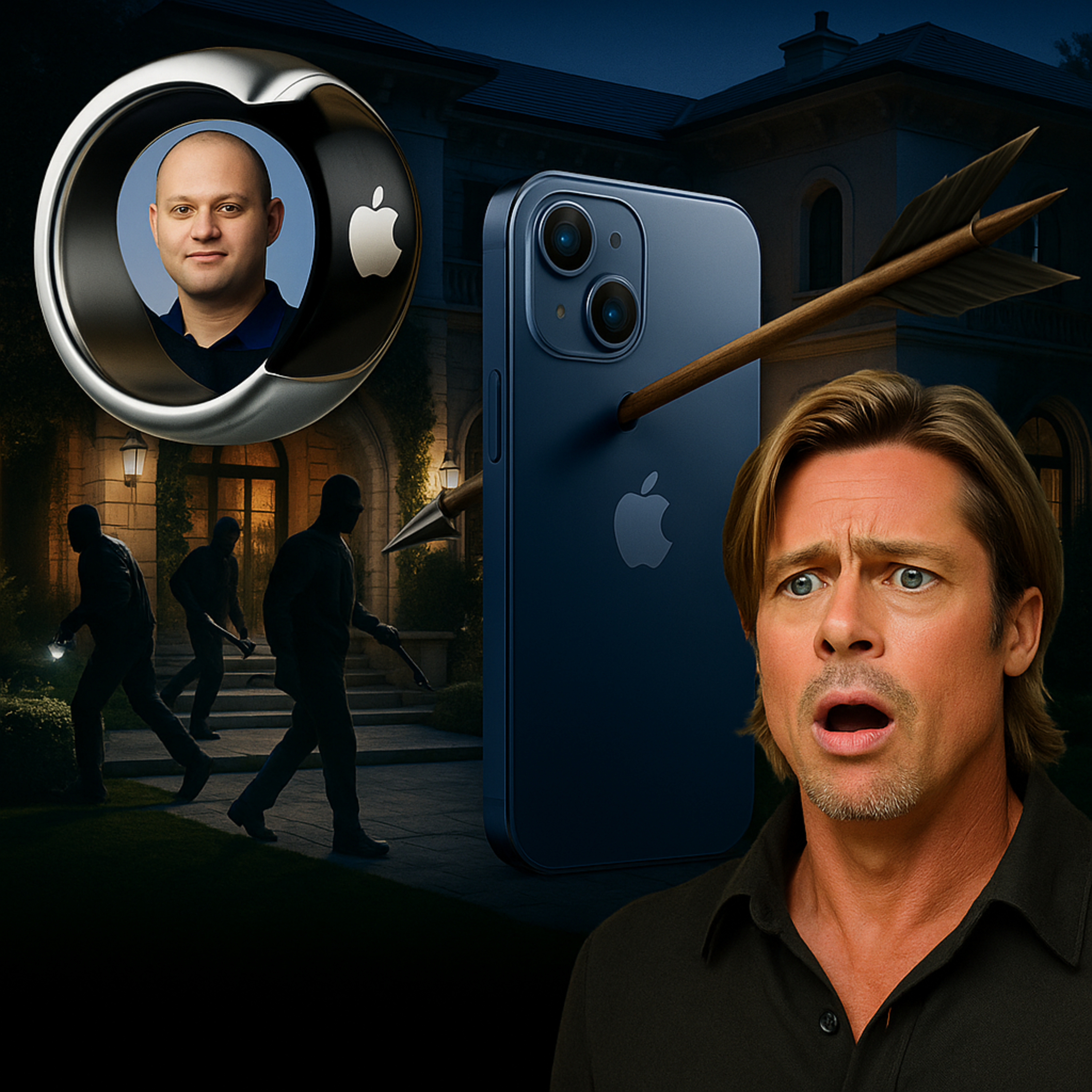APPLE RING toma fuerza: el IPHONE que DETUVO una FLECHA y el ROBO a la MANSIÓN de BRAD PITT episode artwork