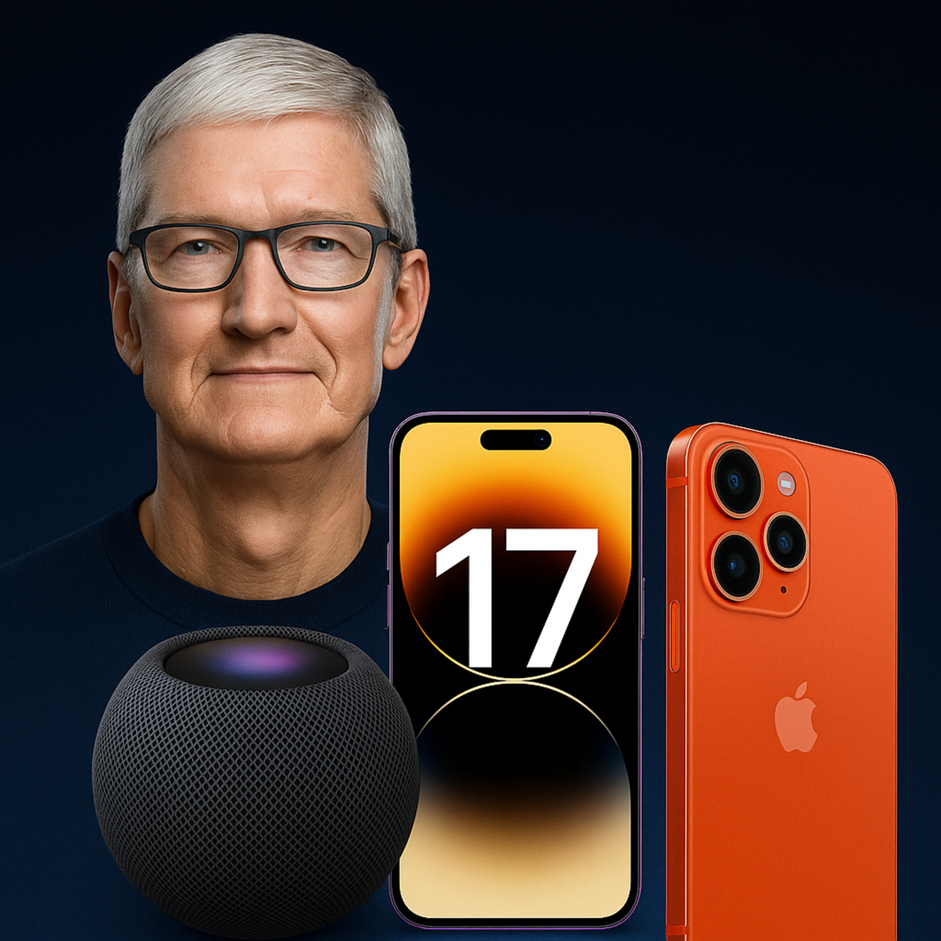 TIM COOK NO SE VA y Apple calienta motores: HomePod mini 2, iPhone 17 y más episode artwork