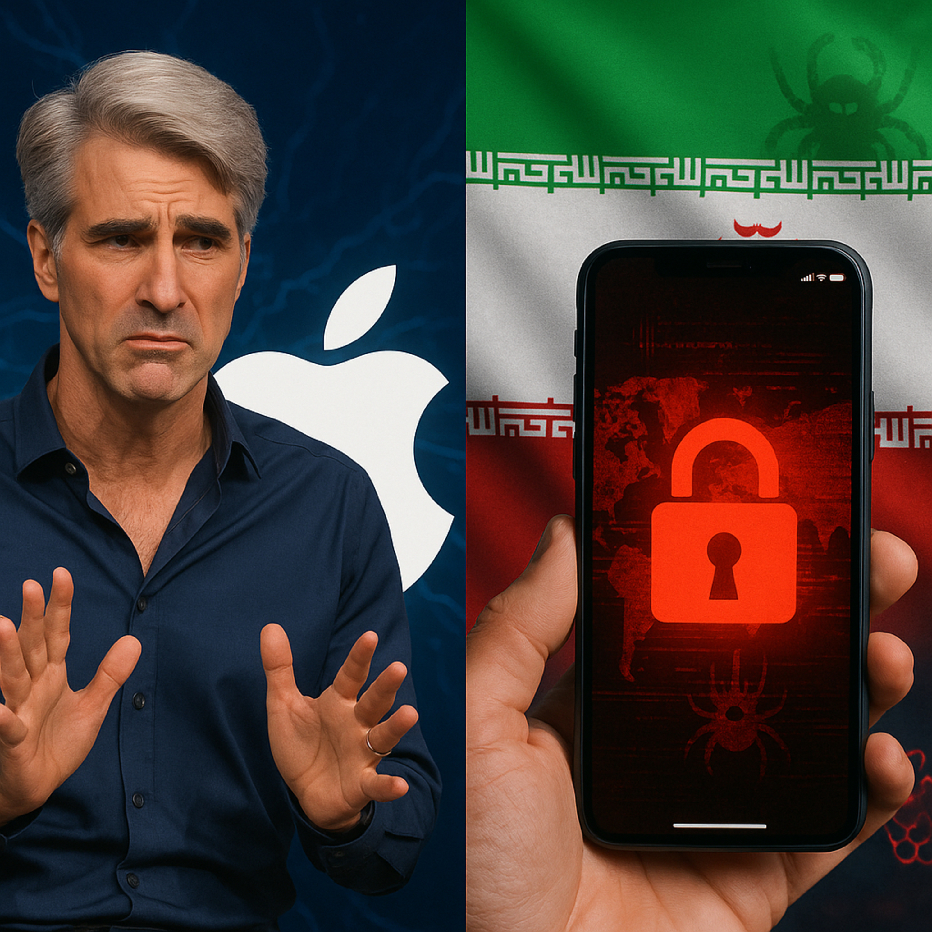 APPLE INTELLIGENCE bajo presión y CIBERATAQUES a iPhones en IRÁN episode artwork