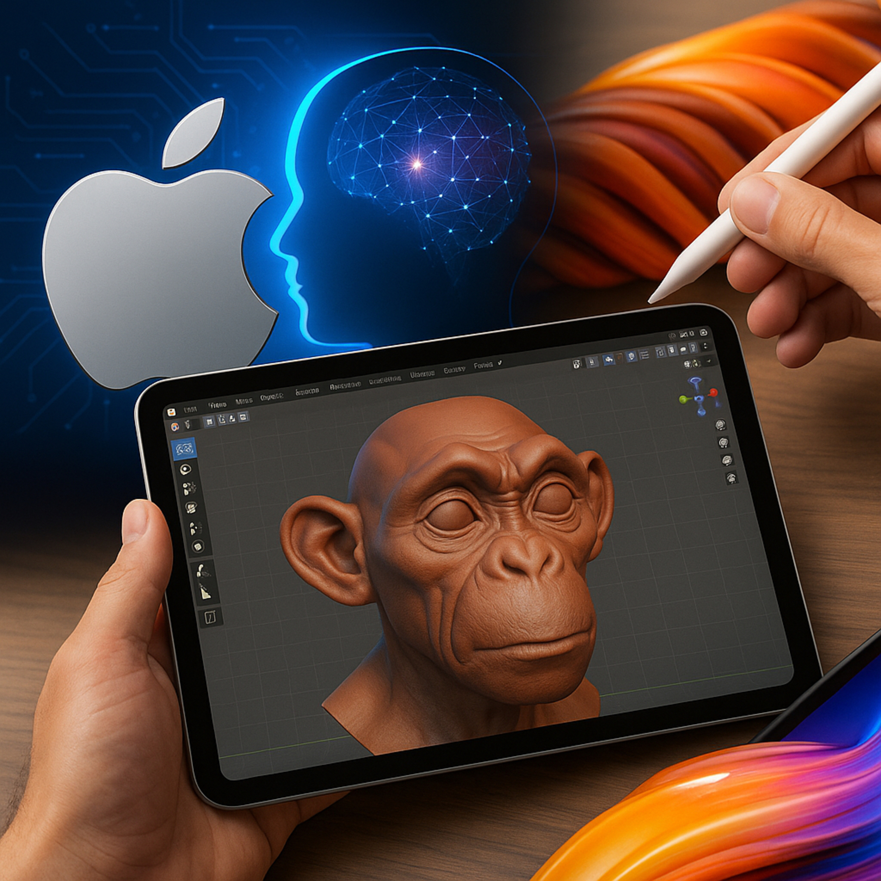 APPLE va en SERIO con la IA + BLENDER llega al iPad Pro episode artwork
