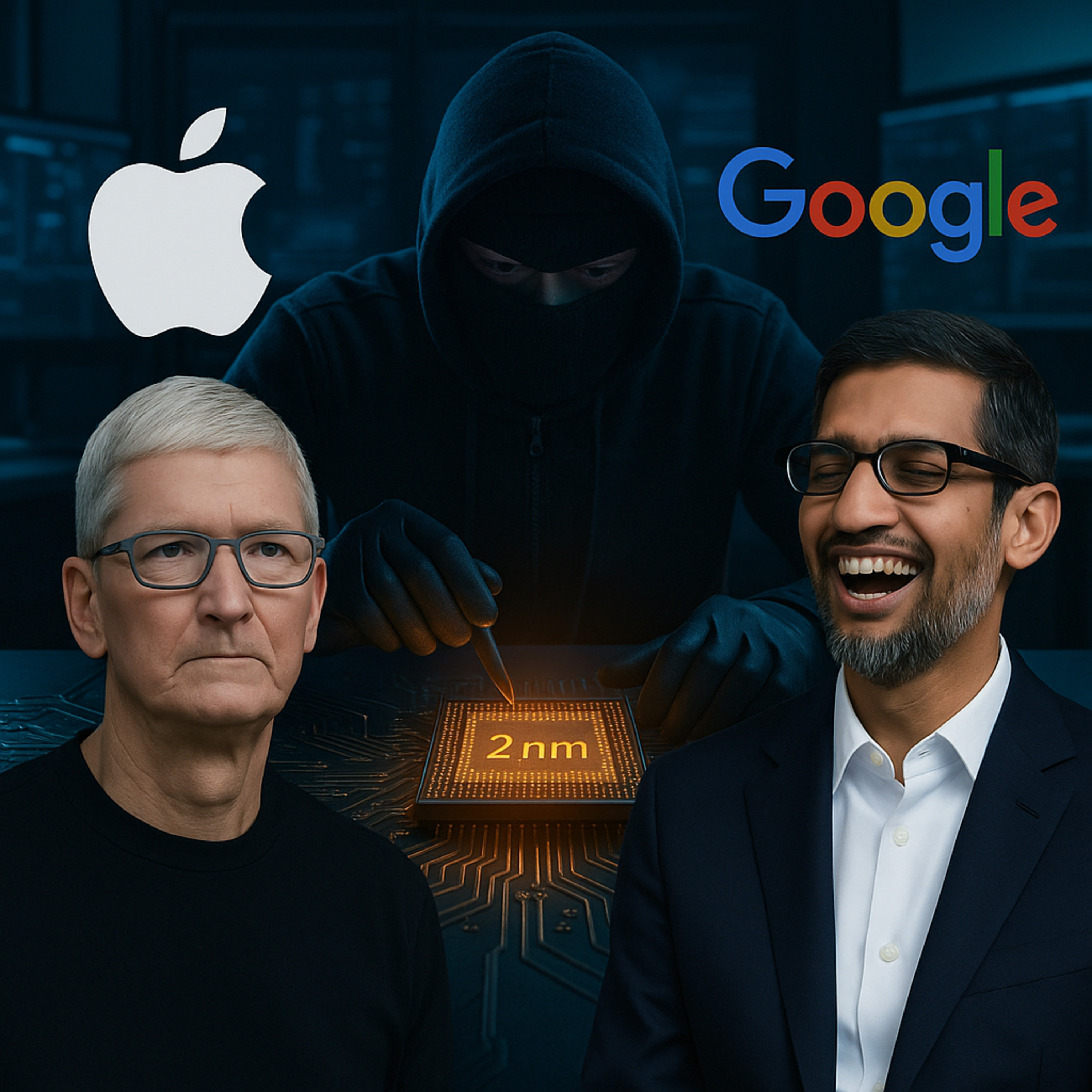TSMC EN PELIGRO y GOOGLE ataca a Apple: secretos robados y burla por su IA episode artwork