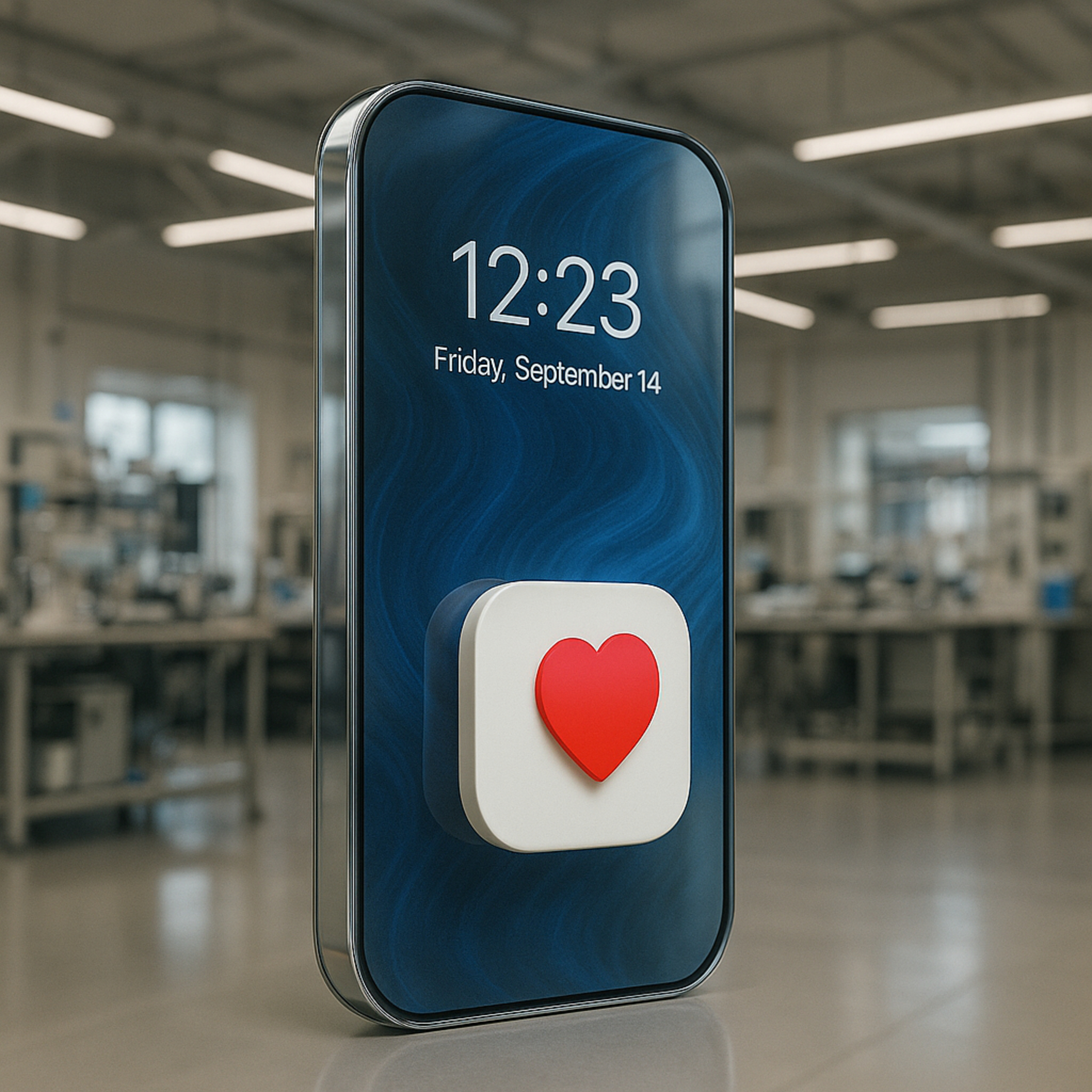 iPhone del 20º aniversario, Liquid Glass y Health+ episode artwork