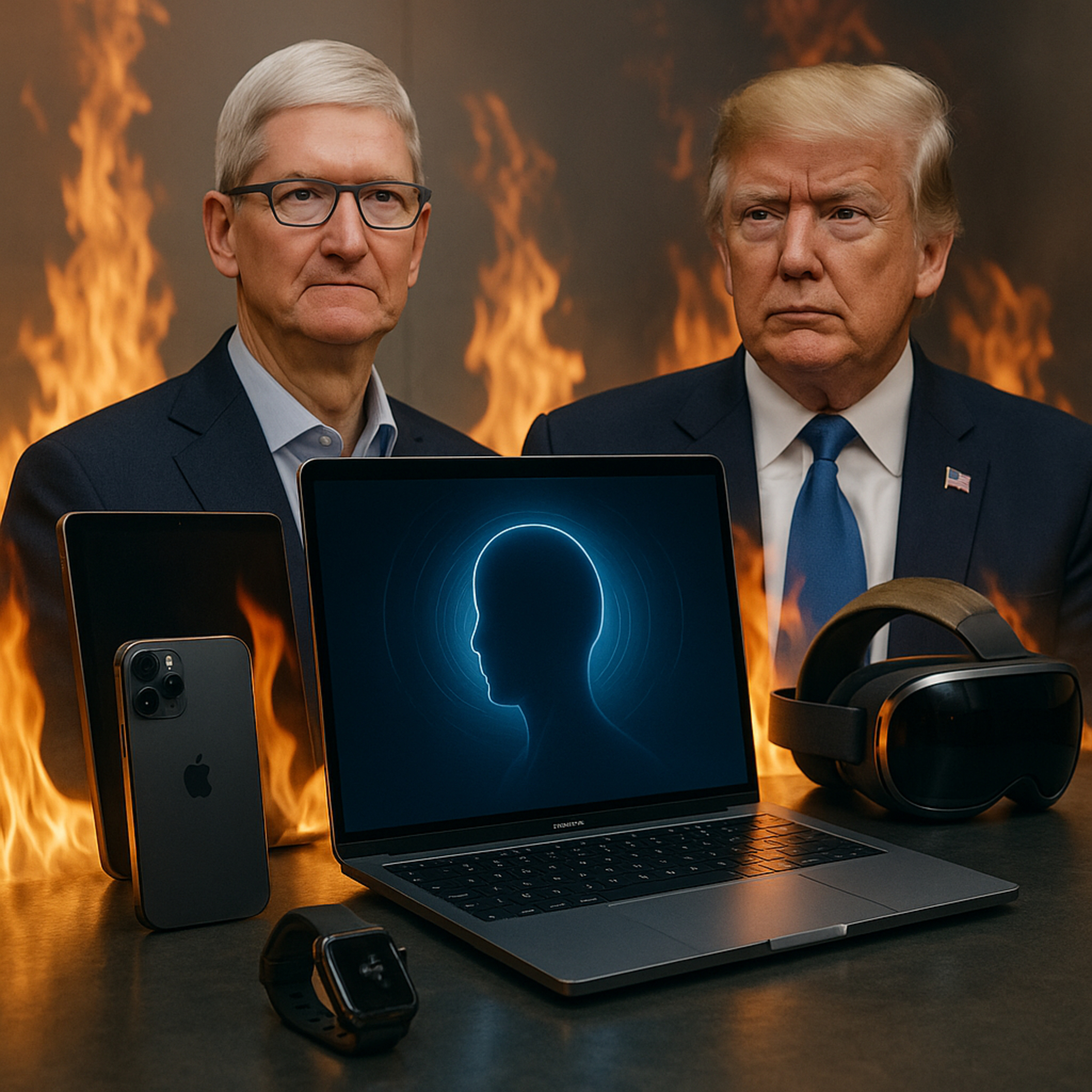Apple bajo fuego: demandas por IA y guerra comercial con Europa episode artwork
