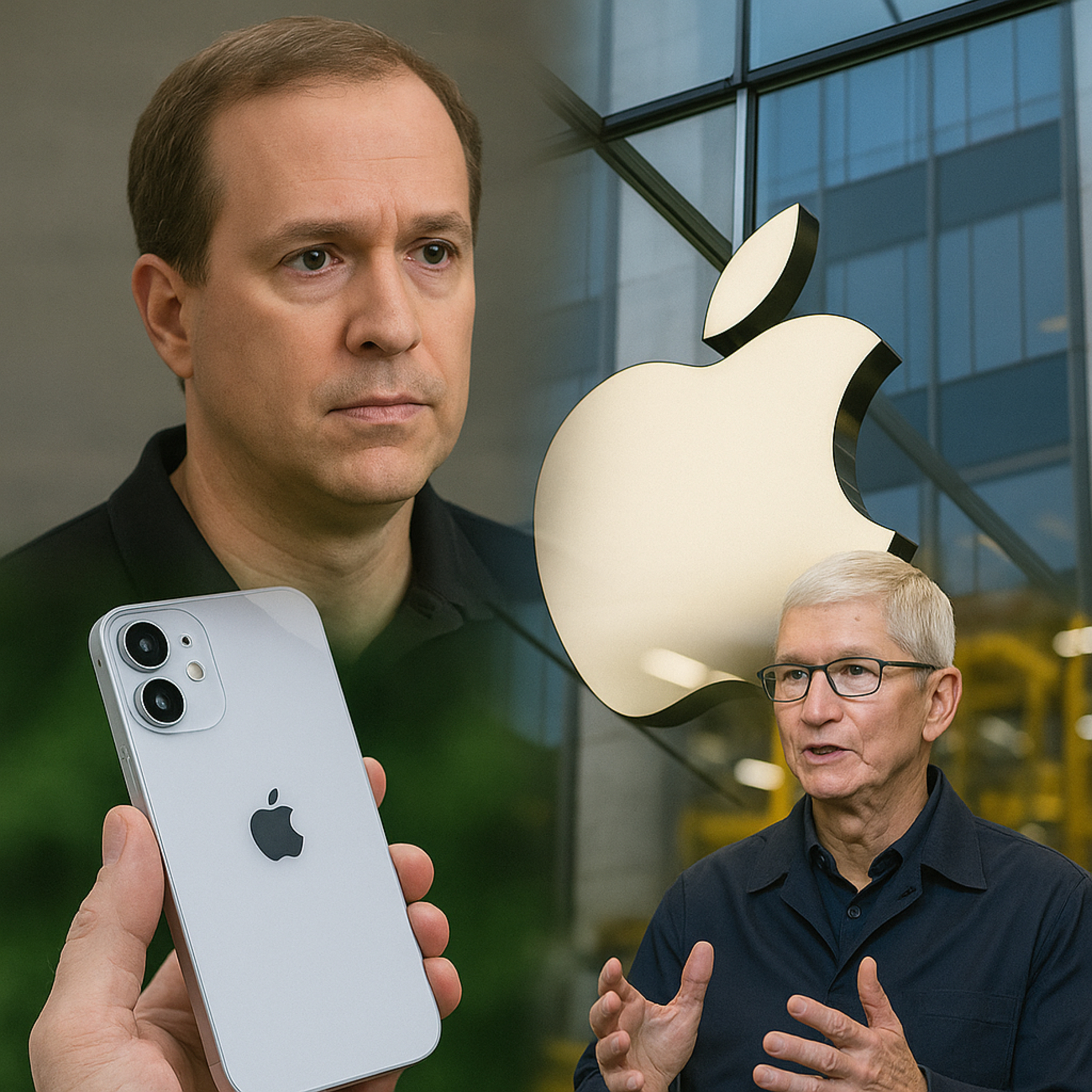 Apple sacude su IA con la salida de un directivo y TIM COOK refuerza el VIDRIO MADE IN USA episode artwork