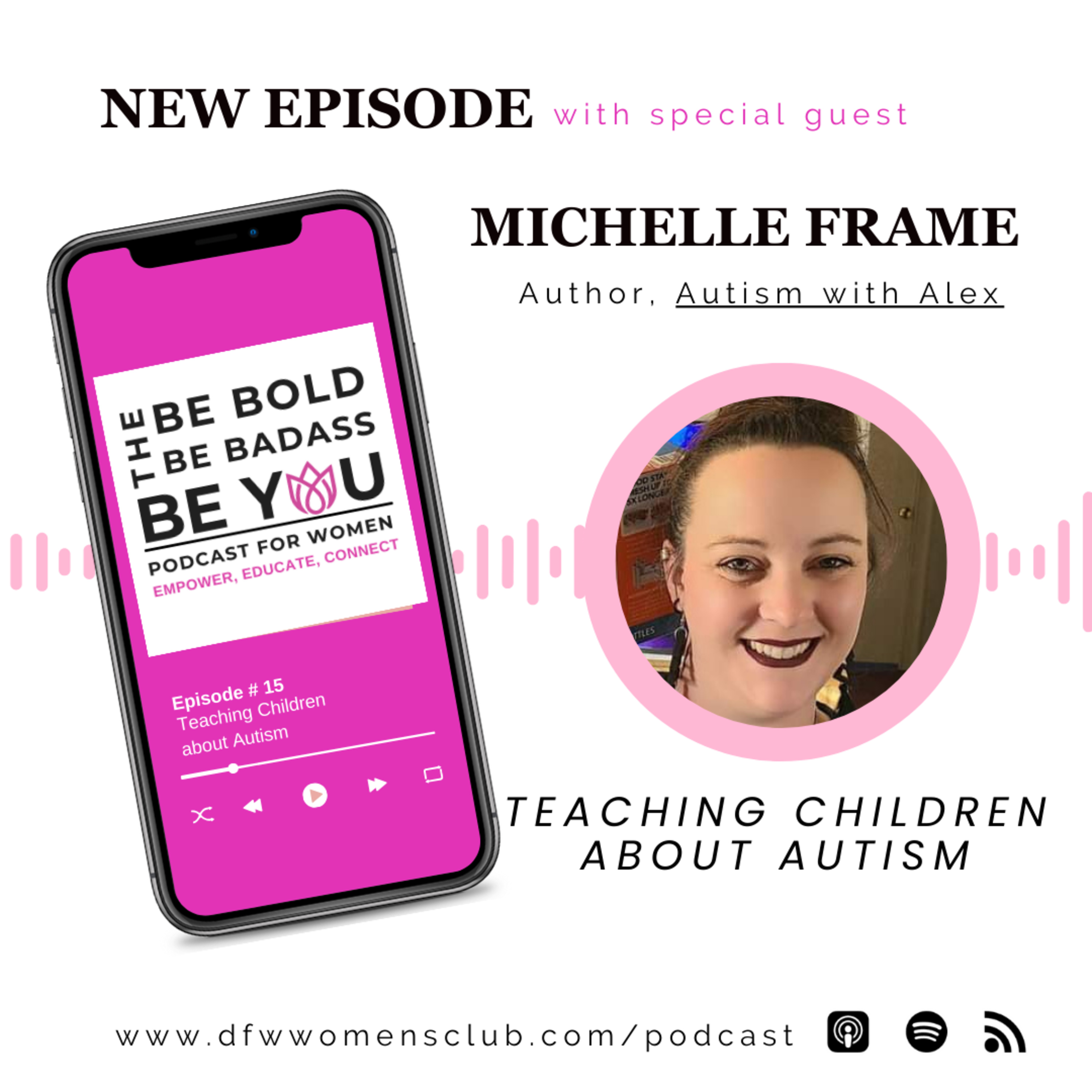 Ep. 15 Teaching Children about Autism with Michelle Frame  episode artwork