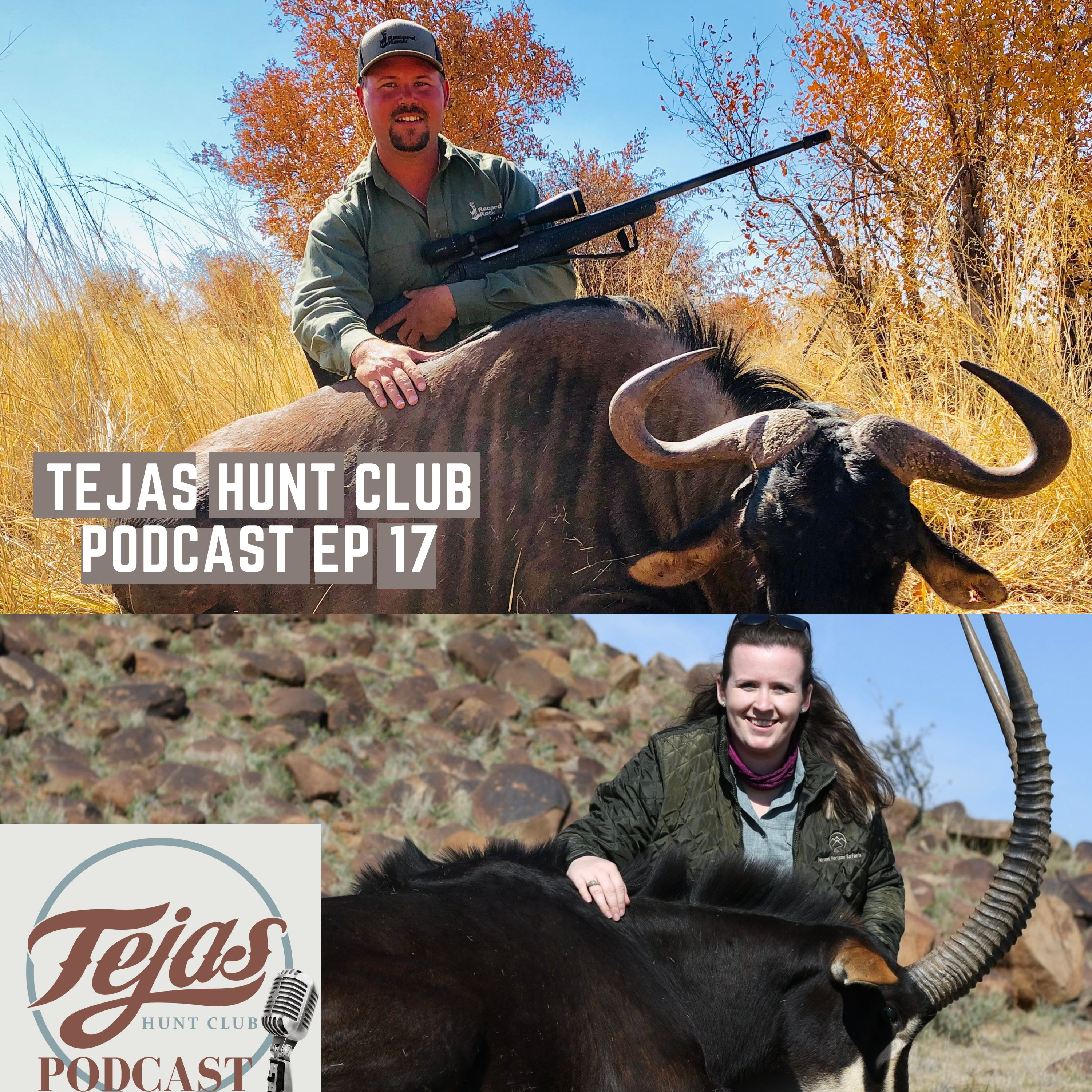 #17 - Hunting Africa for the first time with Meagan and Jared episode artwork