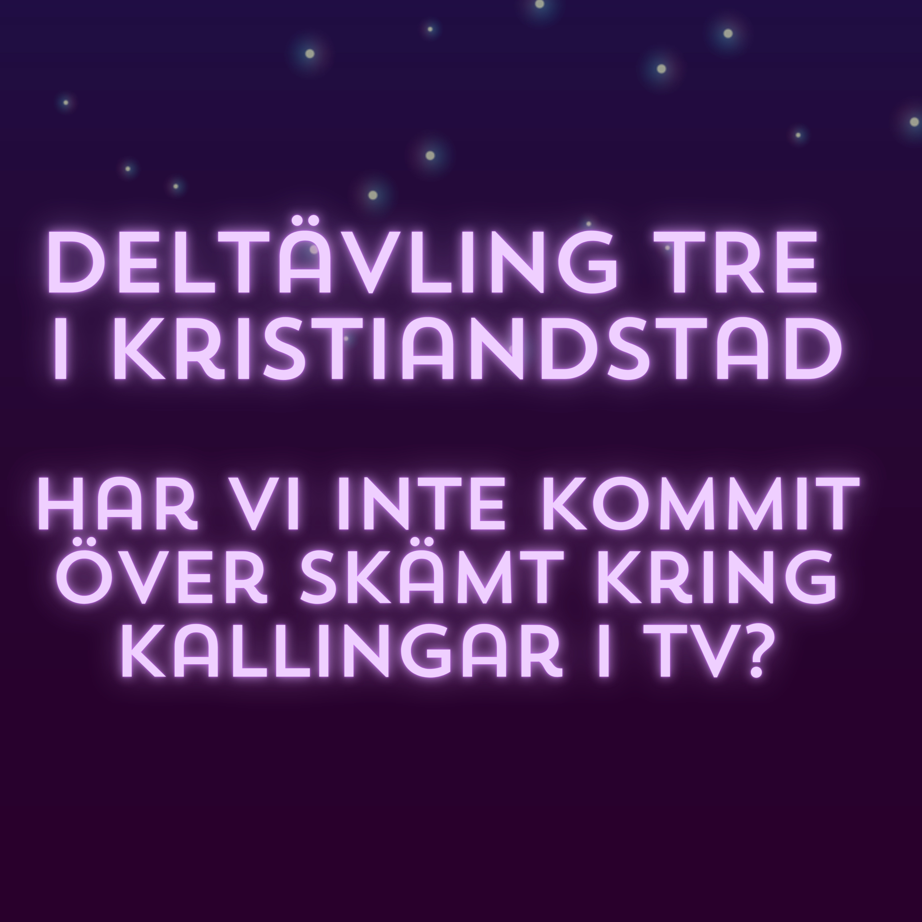 Deltävling 3 i Mello var väl inget att hurra för?