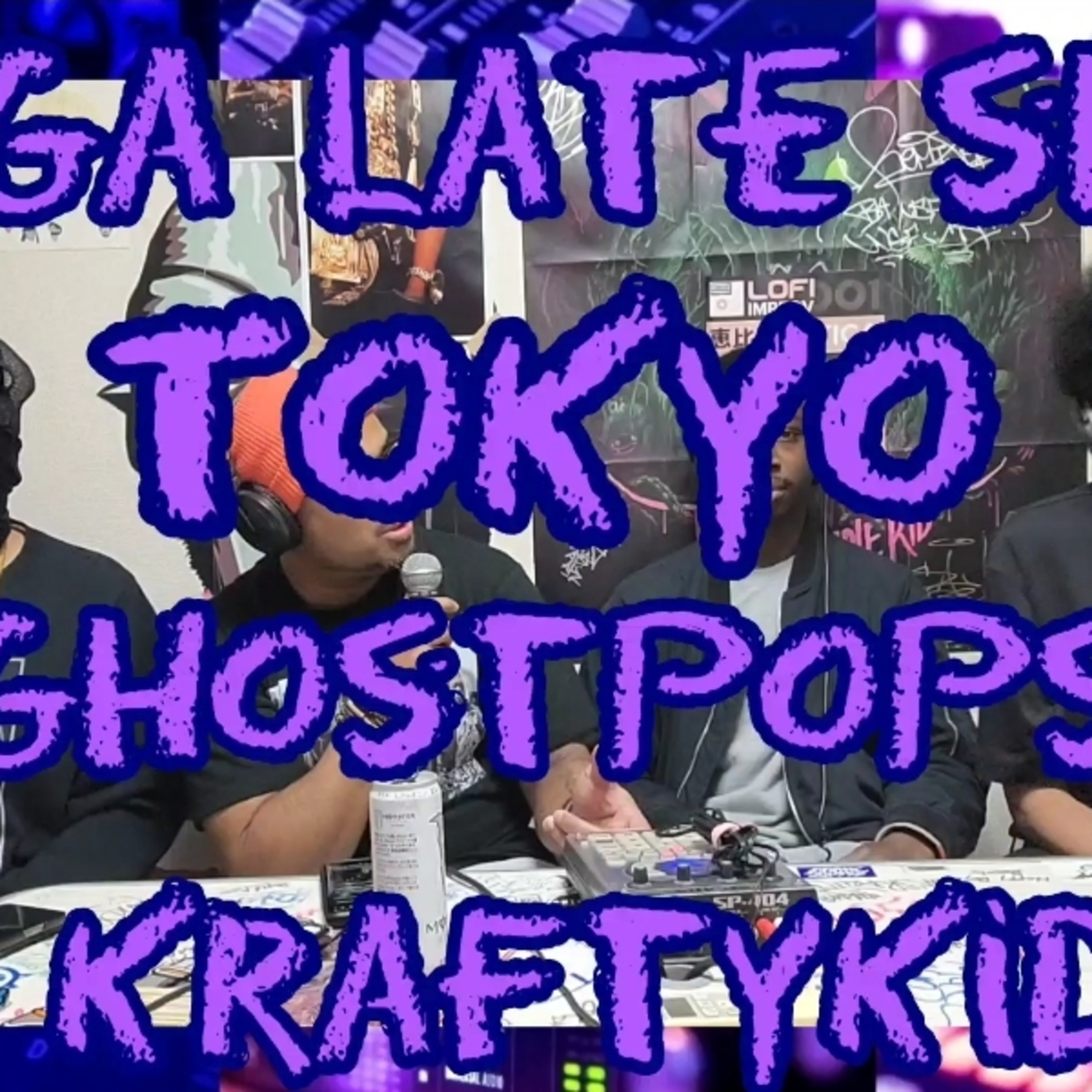 MEGA LATE SHOW YEAR 6 EPISODE 2: " IS TRAP FACE BLACK FACE?" WITH GHOSTPOPS AND KRAFTYKID episode artwork