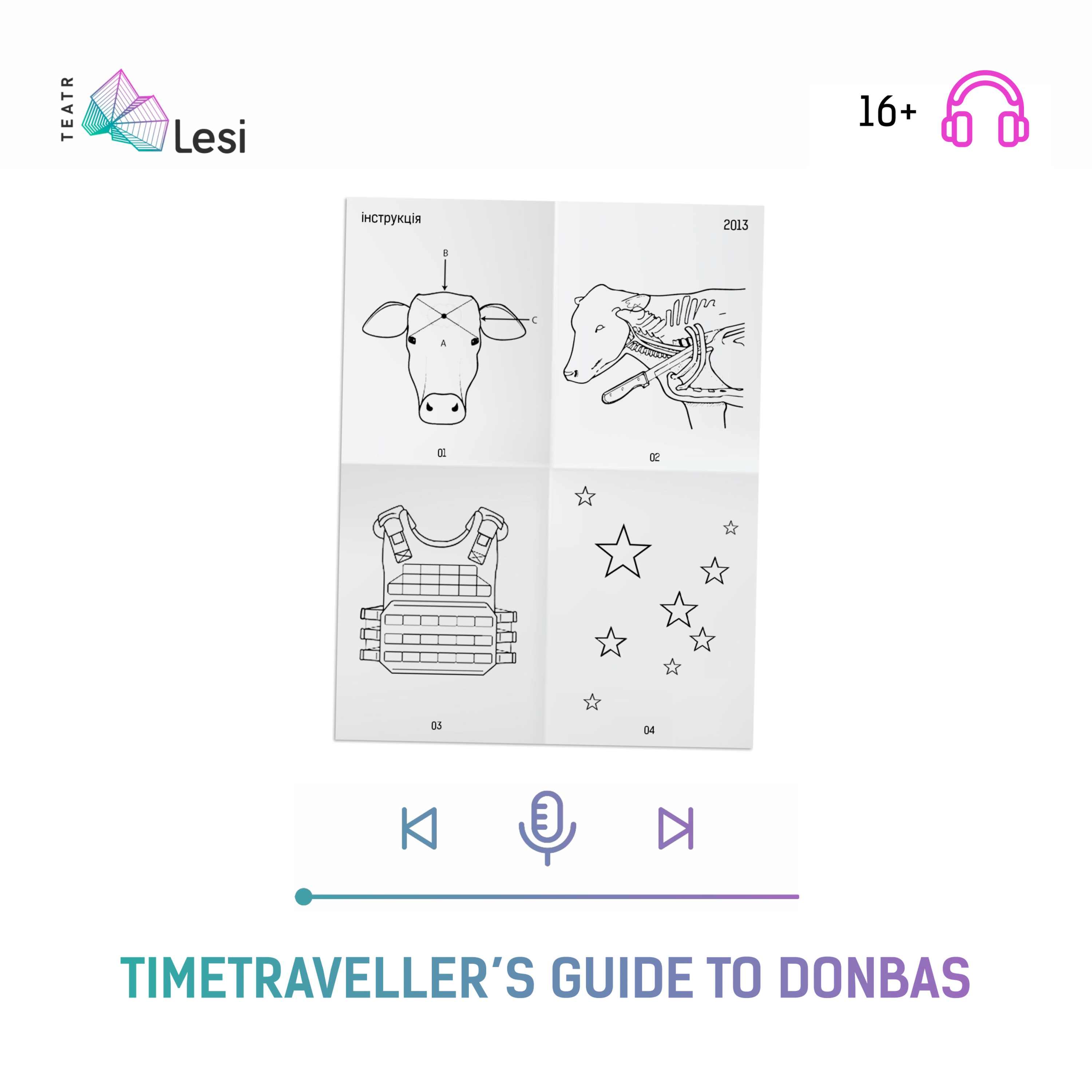 "Timetraveller`s Guide to Donbas"/ Подкаст-перформанс episode artwork