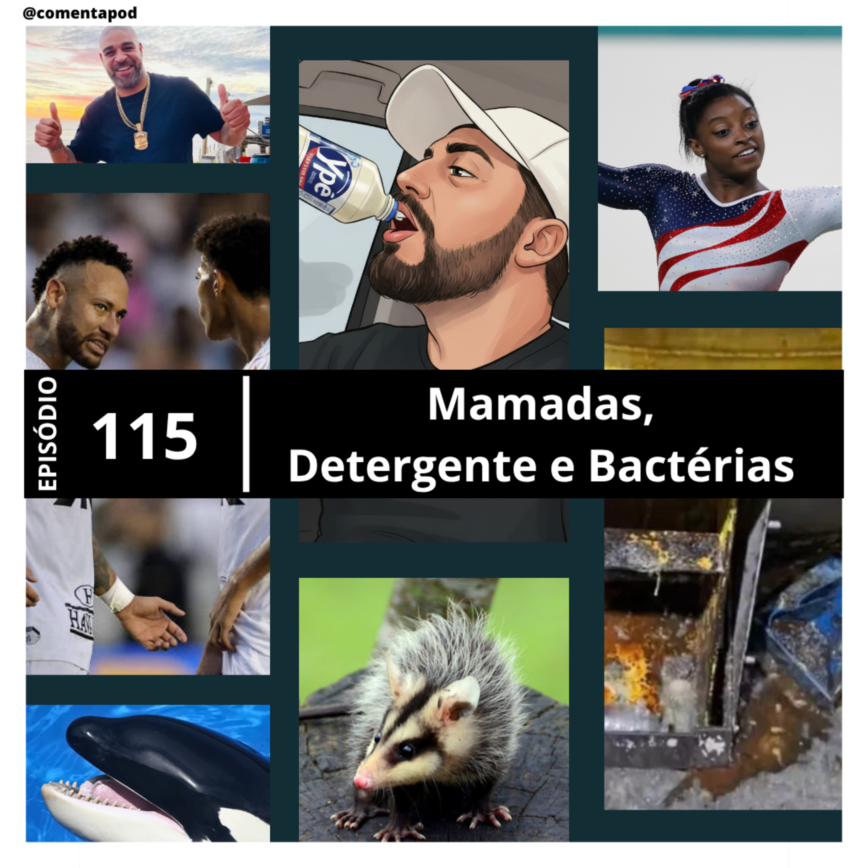 Episódio 115 - Mamadas, Detergente e Bactérias episode artwork