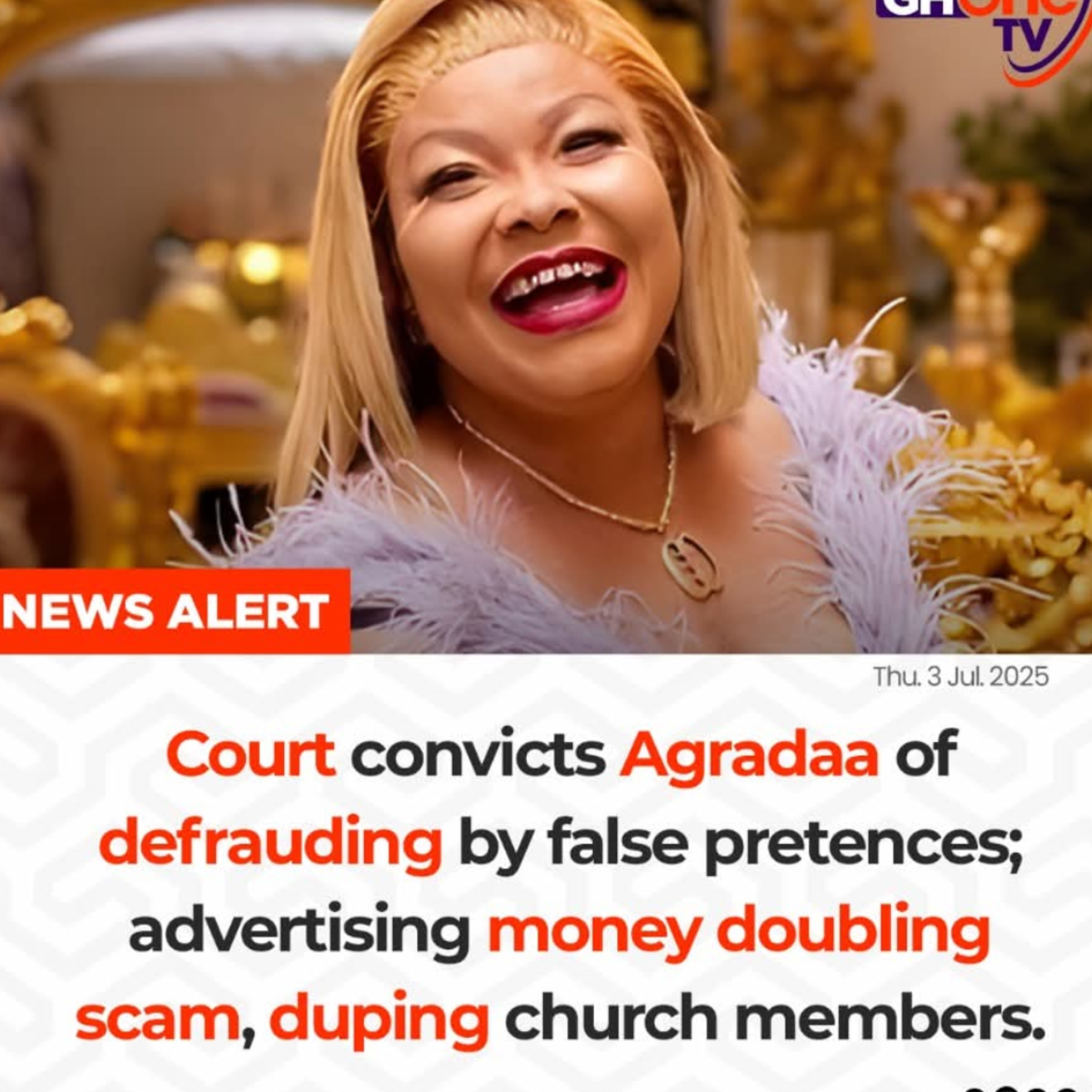 Nana Agradaa 15 years in prison