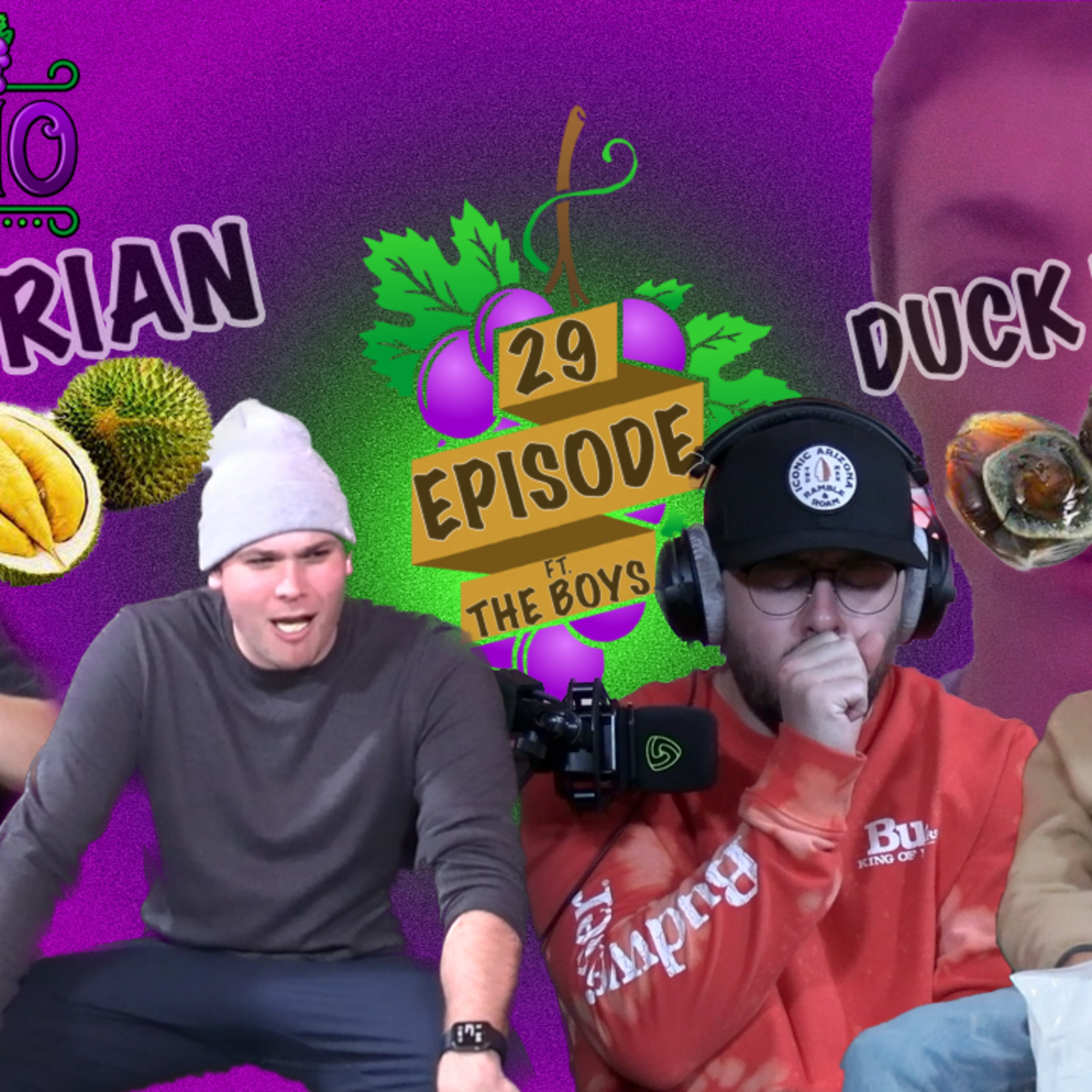 Durian & Preserved Duck Eggs | EP 29 | The Rancho Podcast episode artwork