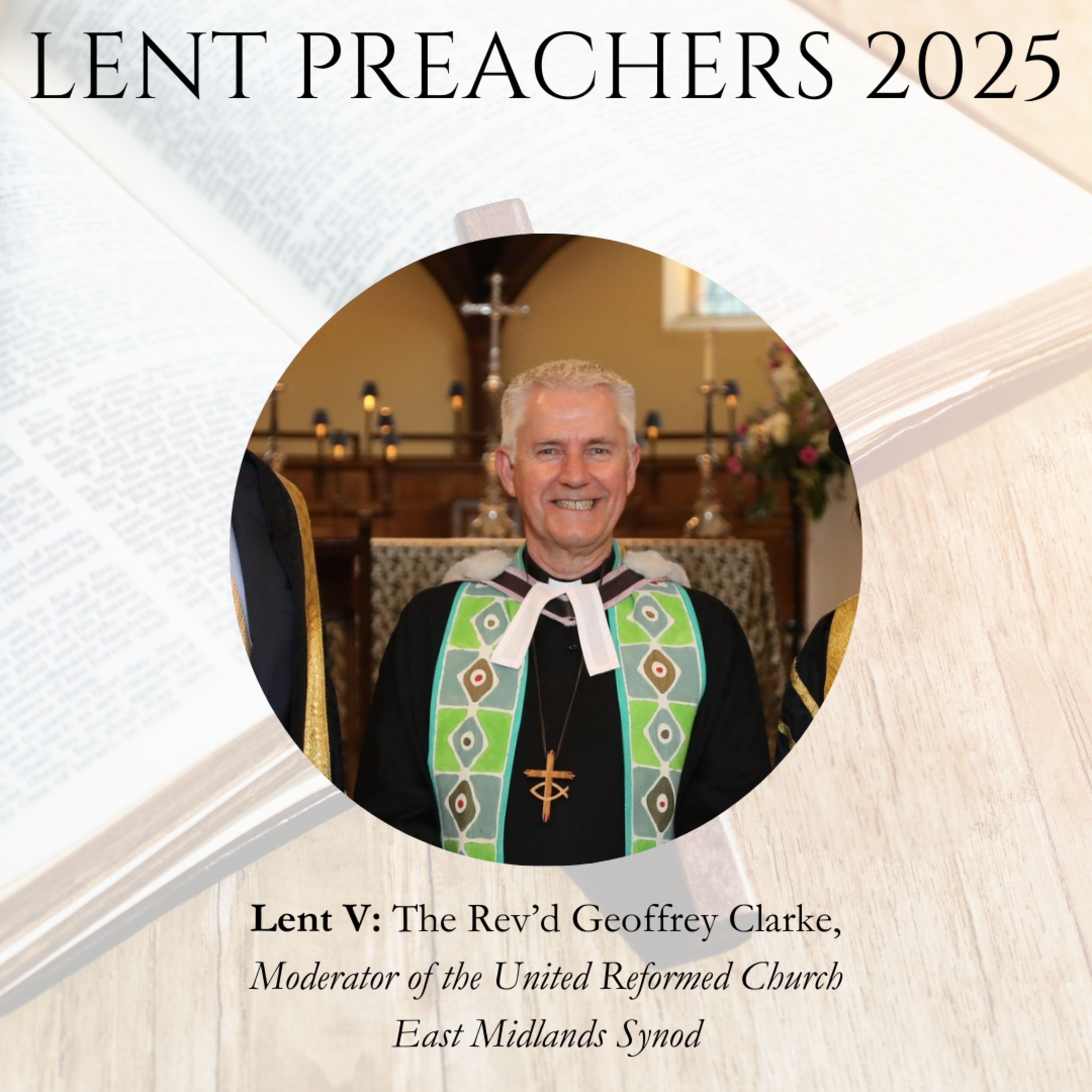 'Neither do I condemn you' Lent V - Rev'd Geoffrey Clarke episode artwork