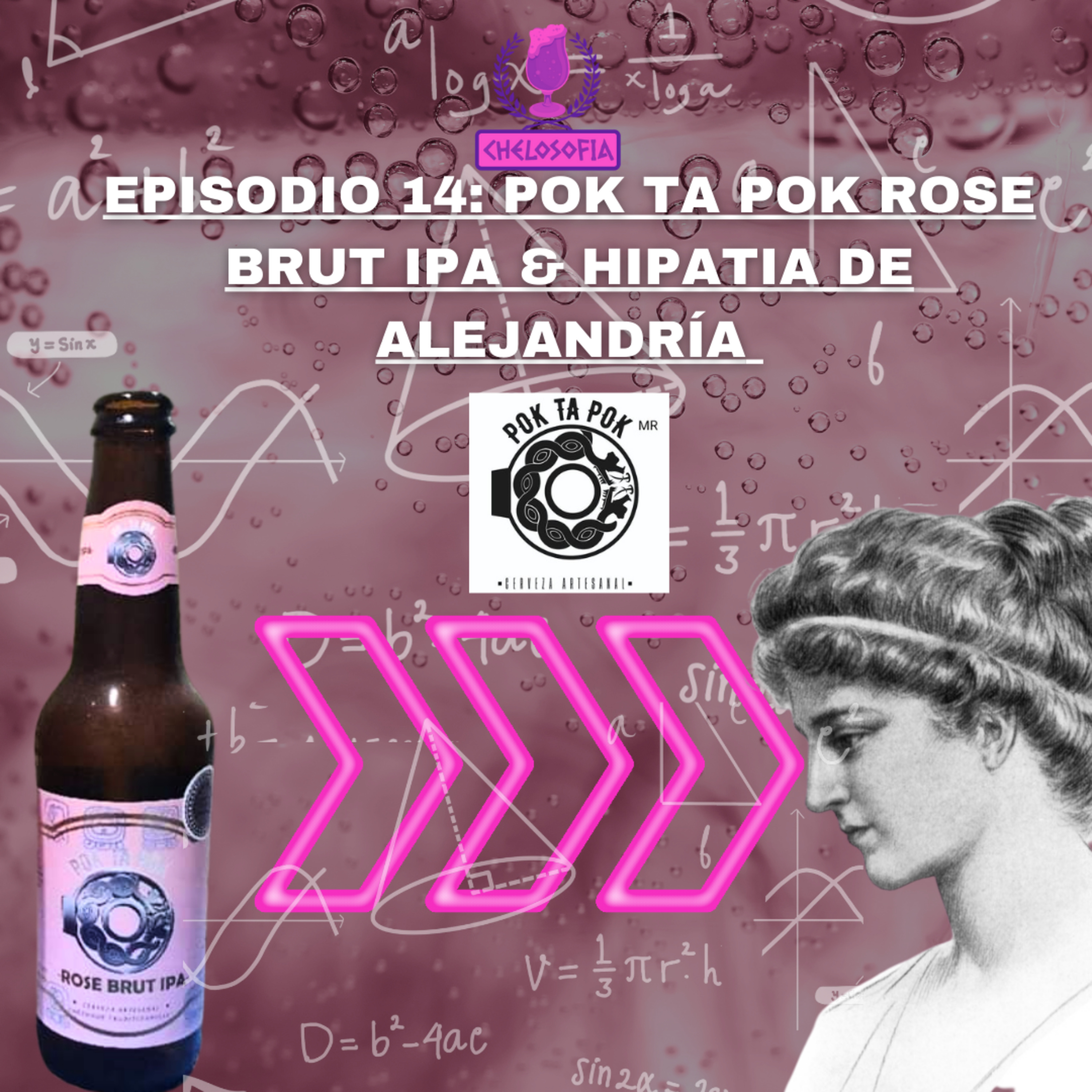 EP.14. POK-TA-POK ROSE BRUT IPA & HIPATIA DE ALEJADRÍA episode artwork