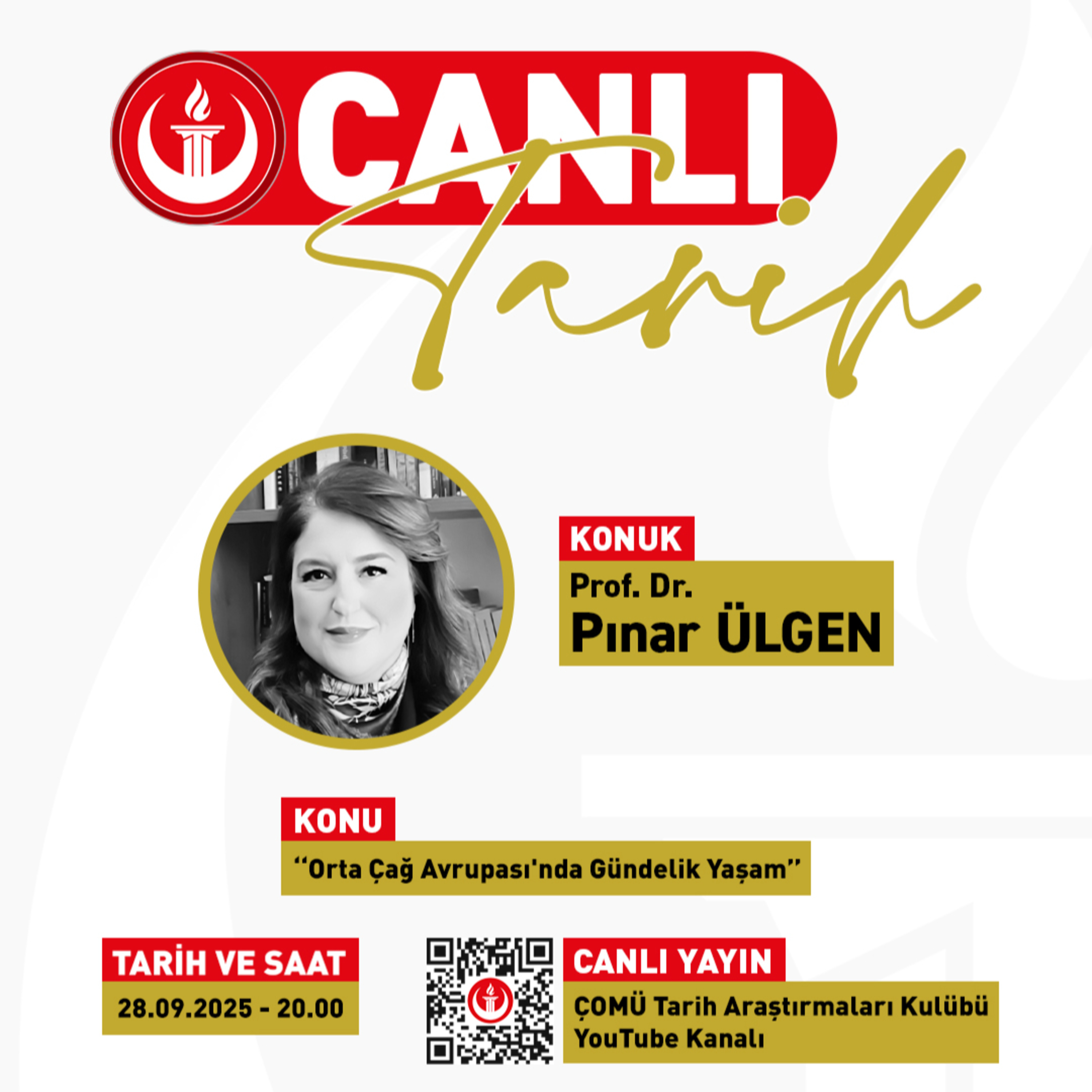 Canlı Yayın #17 | “Orta Çağ Avrupası’nda Gündelik Yaşam”