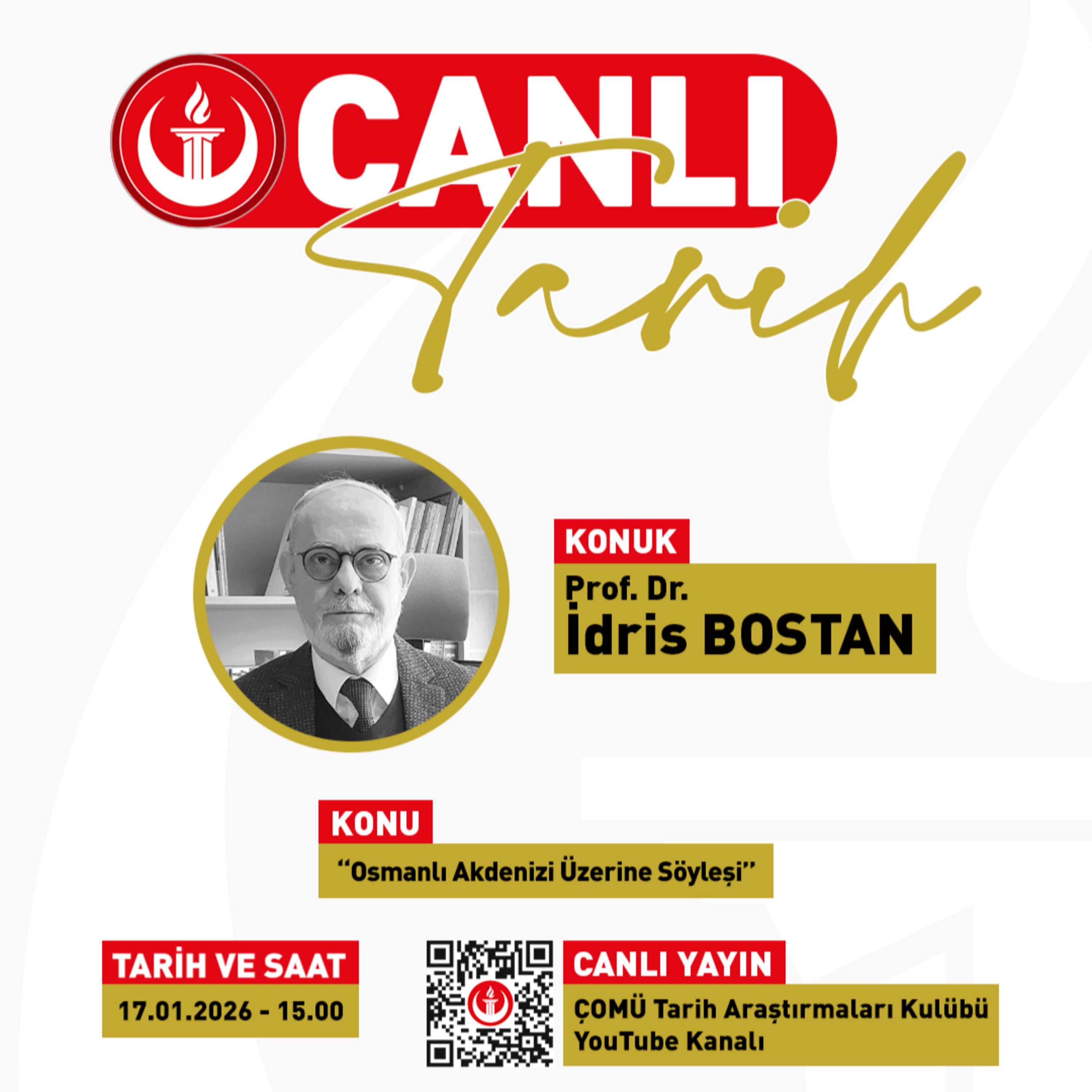 Canlı Yayın #23 | “Osmanlı Akdenizi Üzerine Söyleşi”