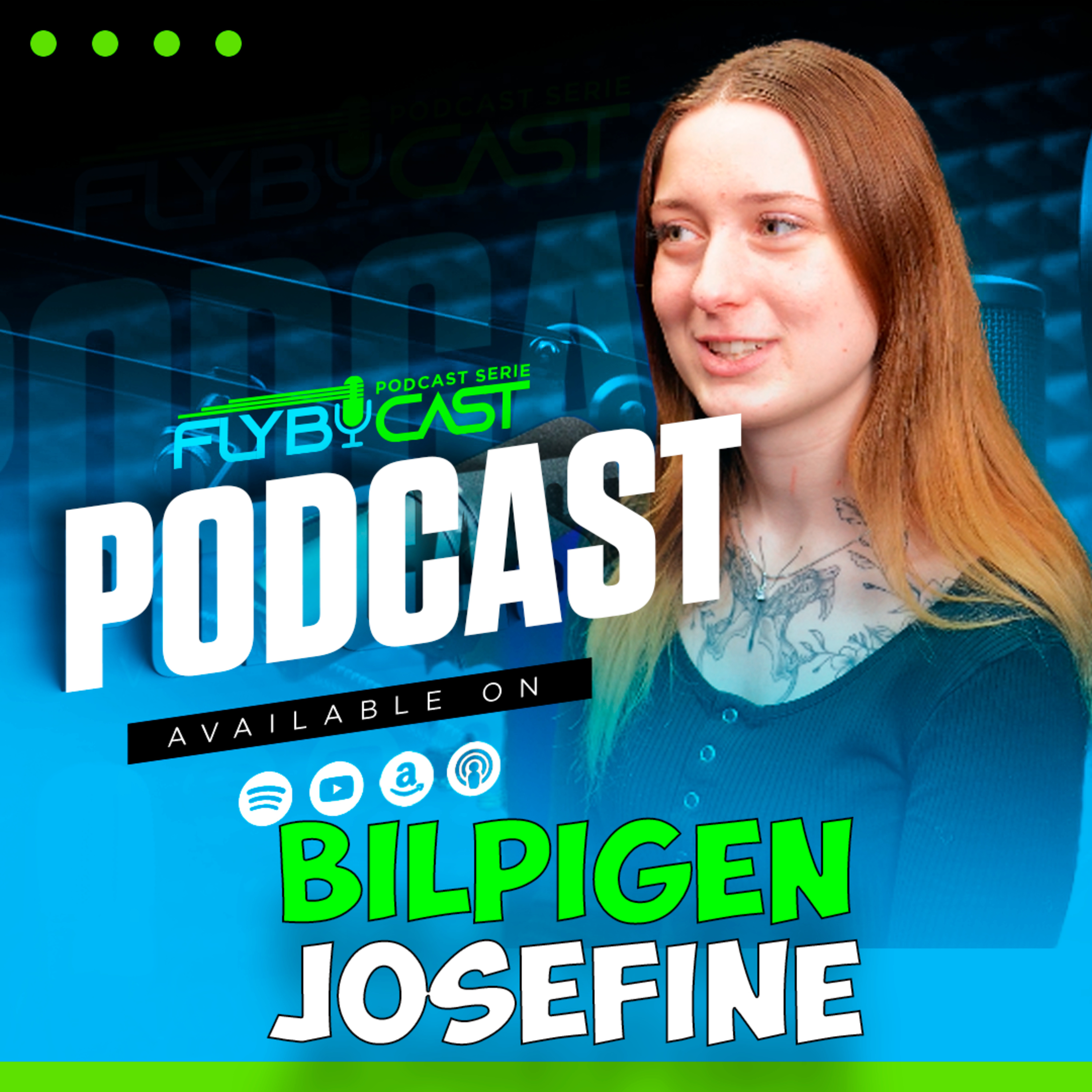 Josefine er bilpige og måske en BMW pige. (FC48)
