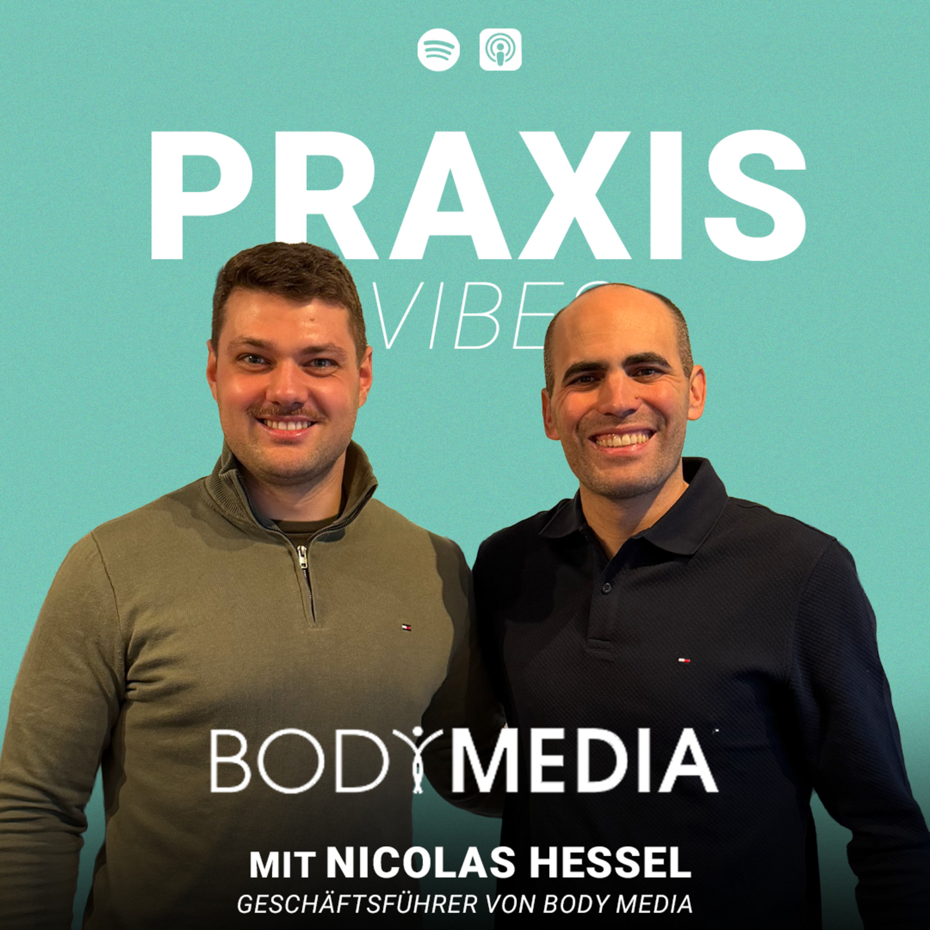 #68 - Behind BODYMEDIA – Nicolas Hessel über Unternehmertum und seine Sicht auf die Physio-Branche episode artwork
