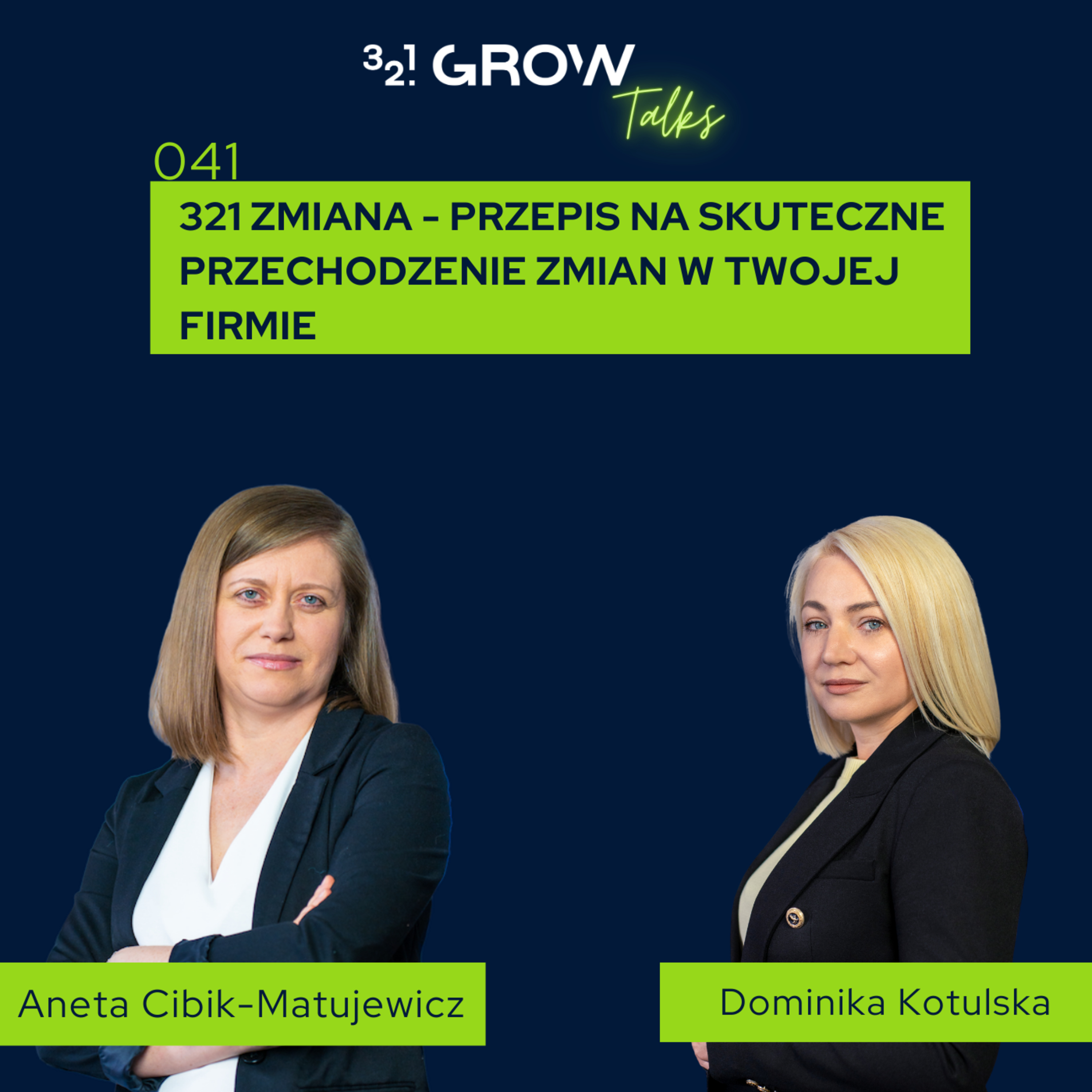 041 321 Zmiana - Przepis na skuteczne przechodzenie zmian w Twojej firmie episode artwork