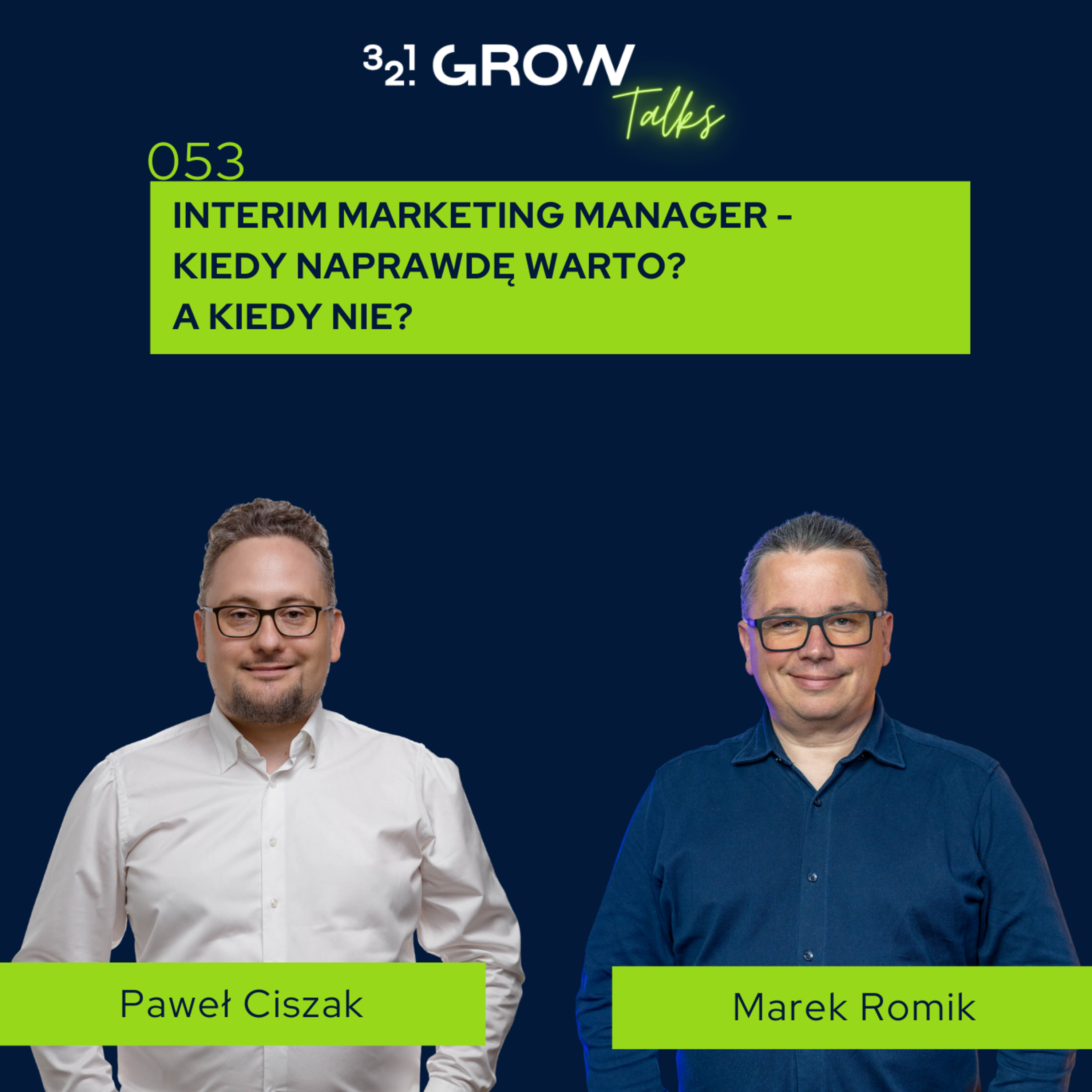 053 Interim Marketing Manager - kiedy naprawdę warto? A kiedy nie? episode artwork
