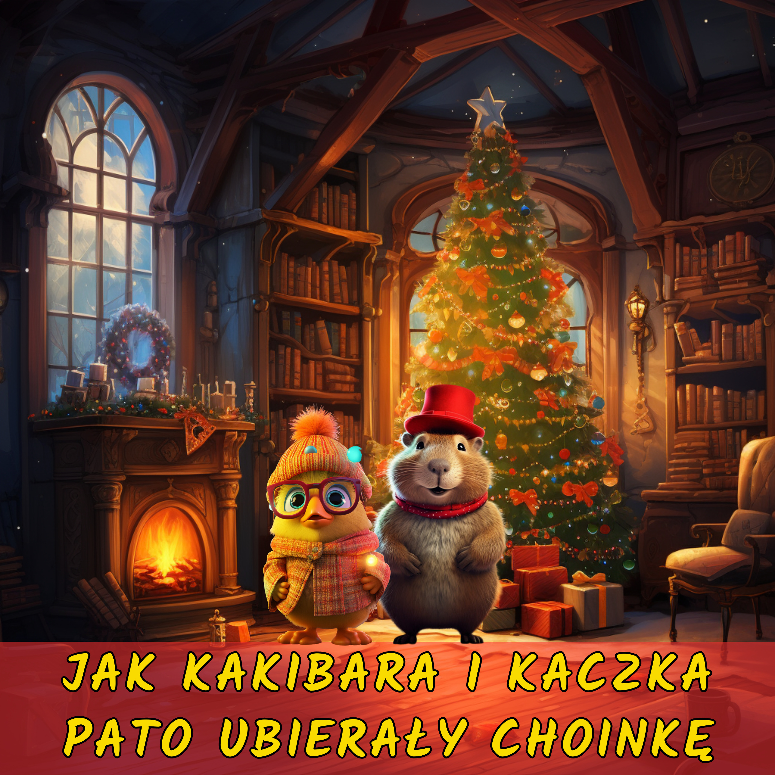JAK KAKIBARA I KACZKA PATO UBIERAŁY CHOINKĘ