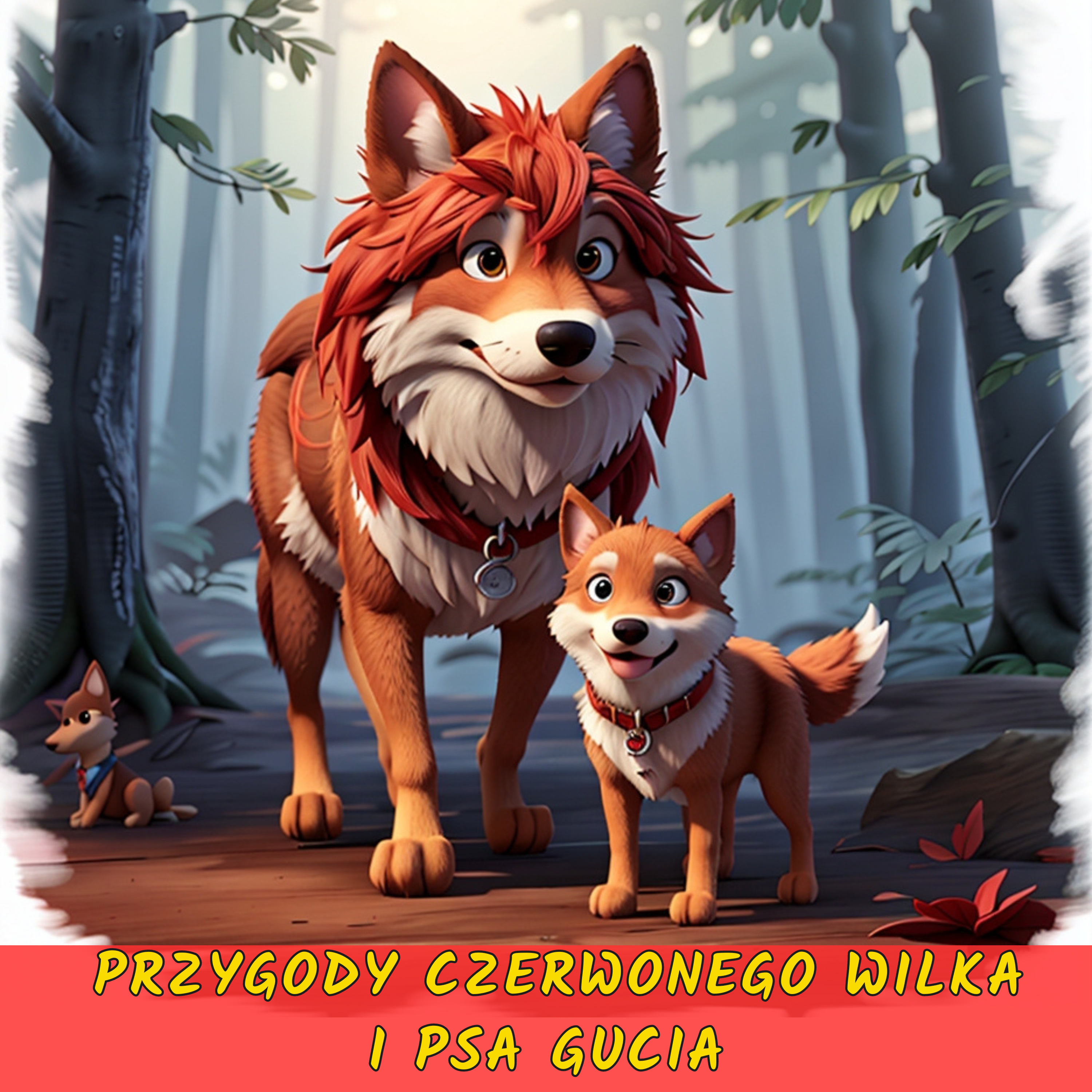 PRZYGODY CZERWONEGO WILKA I PSA GUCIA