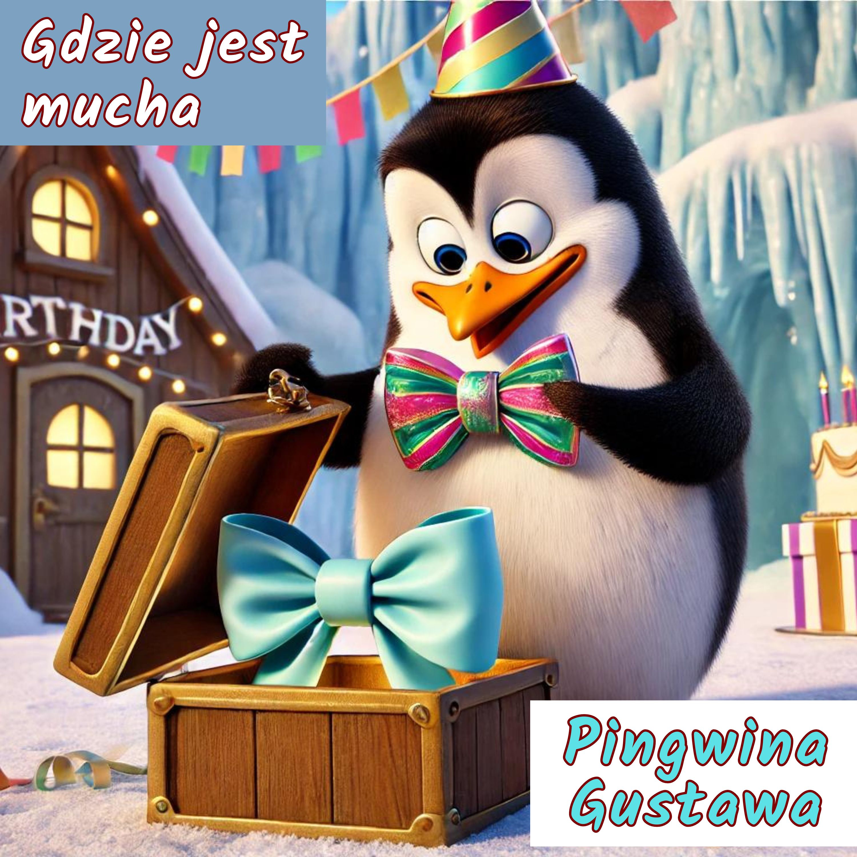 Gdzie jest mucha Pingwina Gustawa?