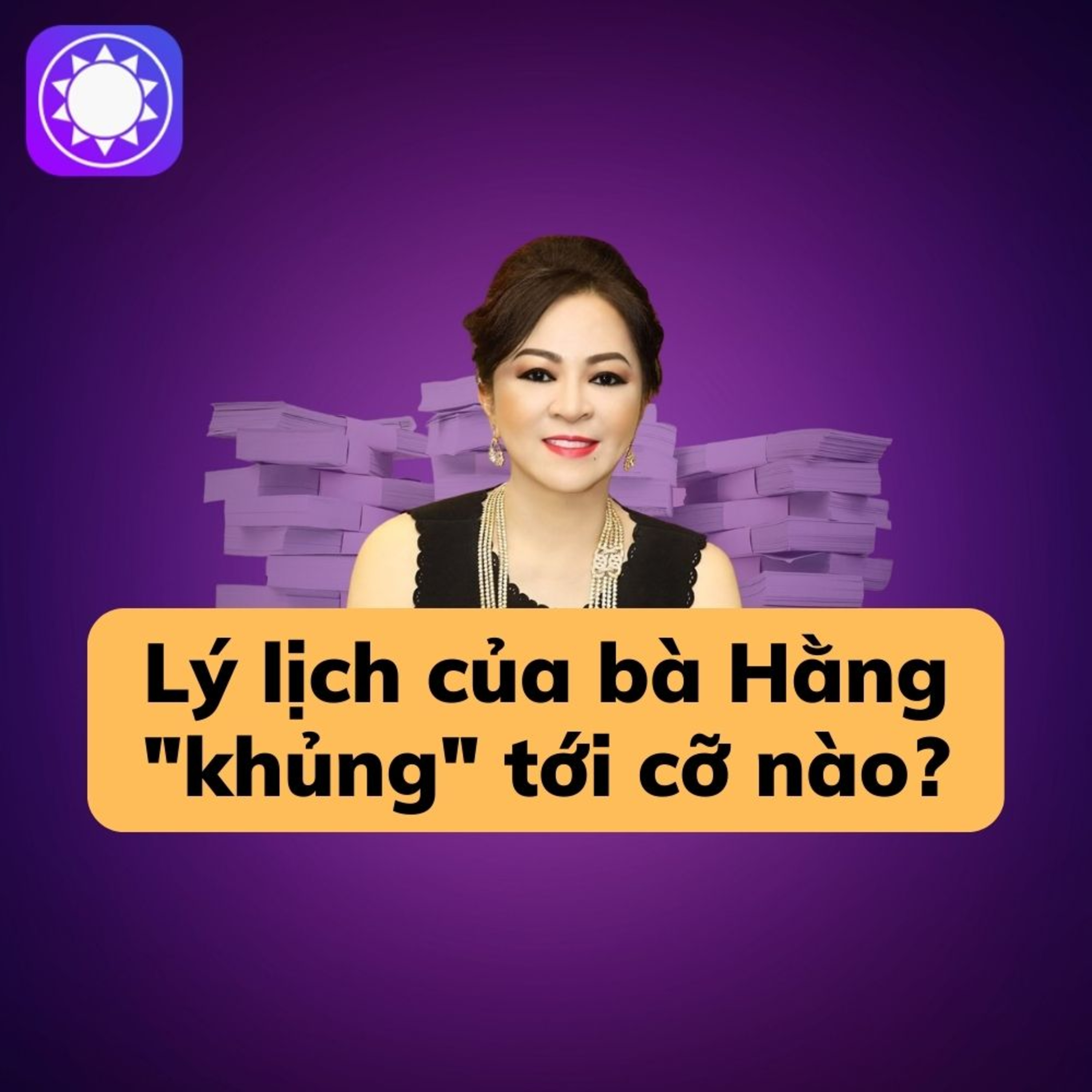 Lý lịch “khủng” của bà Nguyễn Phương Hằng episode artwork