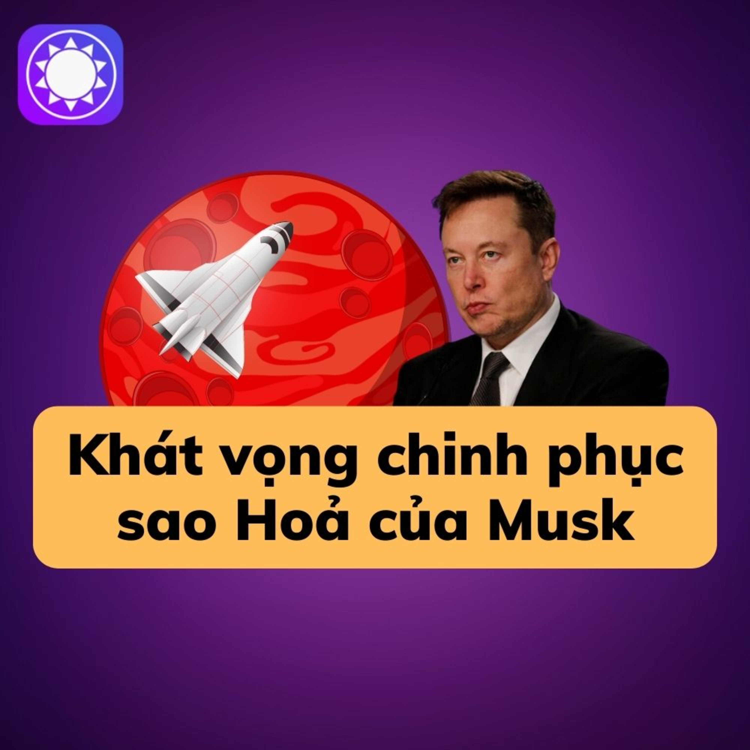 Khát vọng chinh phục sao Hoả của Elon Musk episode artwork
