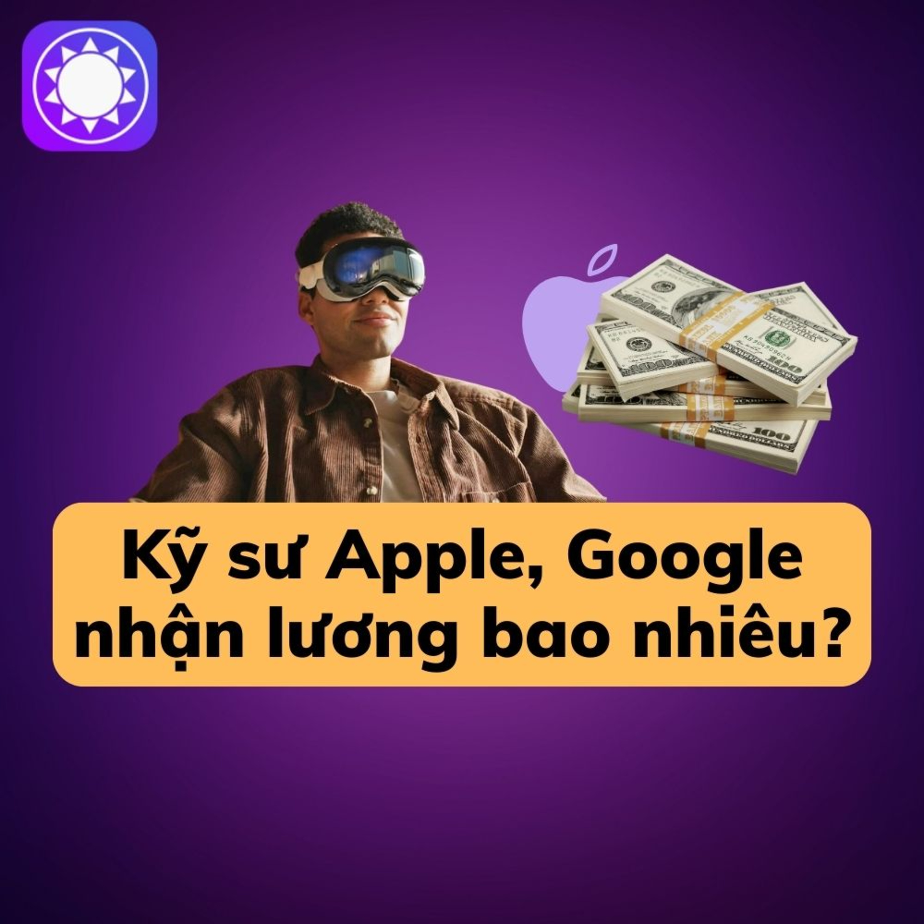 Kỹ sư Apple, Google nhận lương bao nhiêu? episode artwork