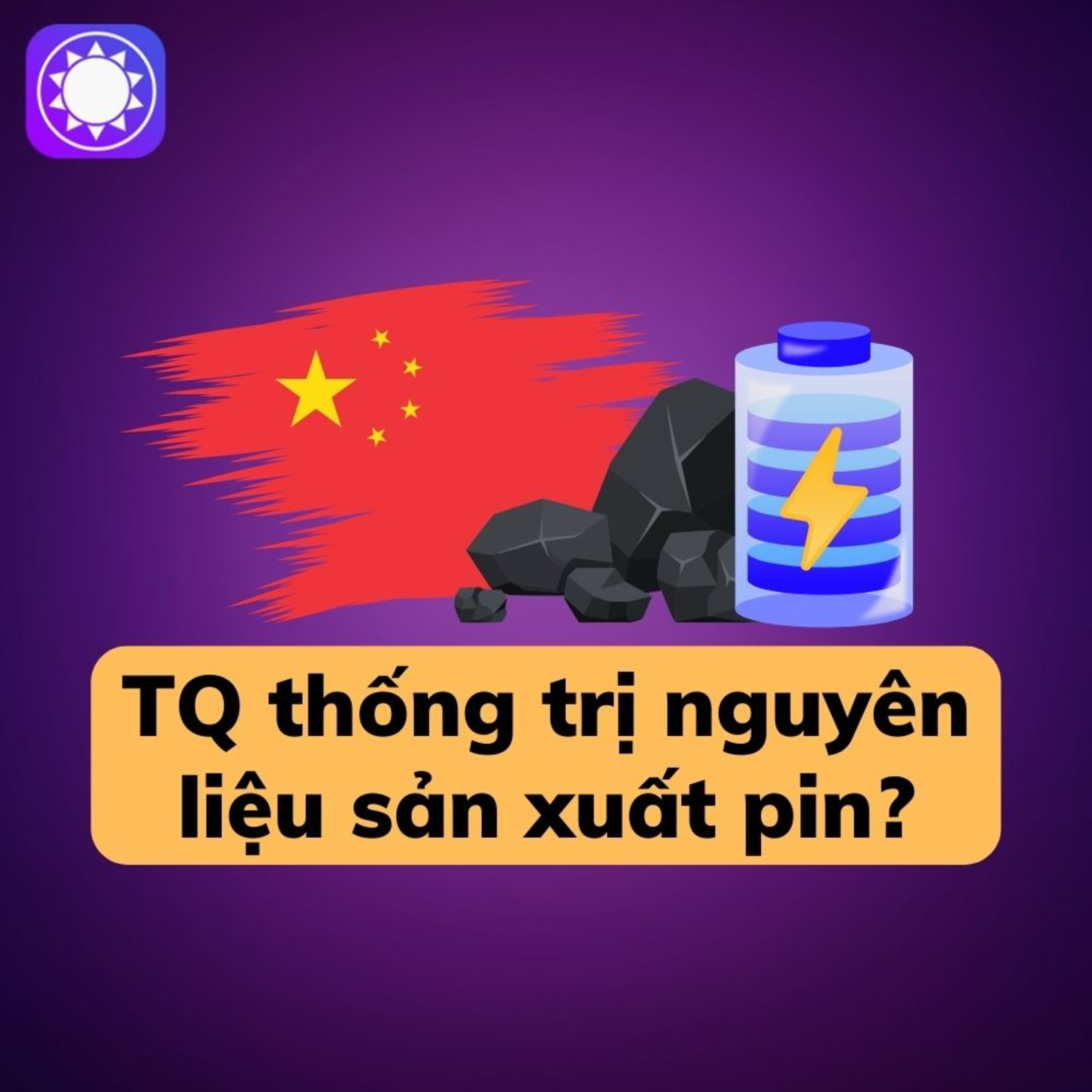 Trung Quốc đang độc chiếm nguyên liệu sản xuất pin như thế nào?