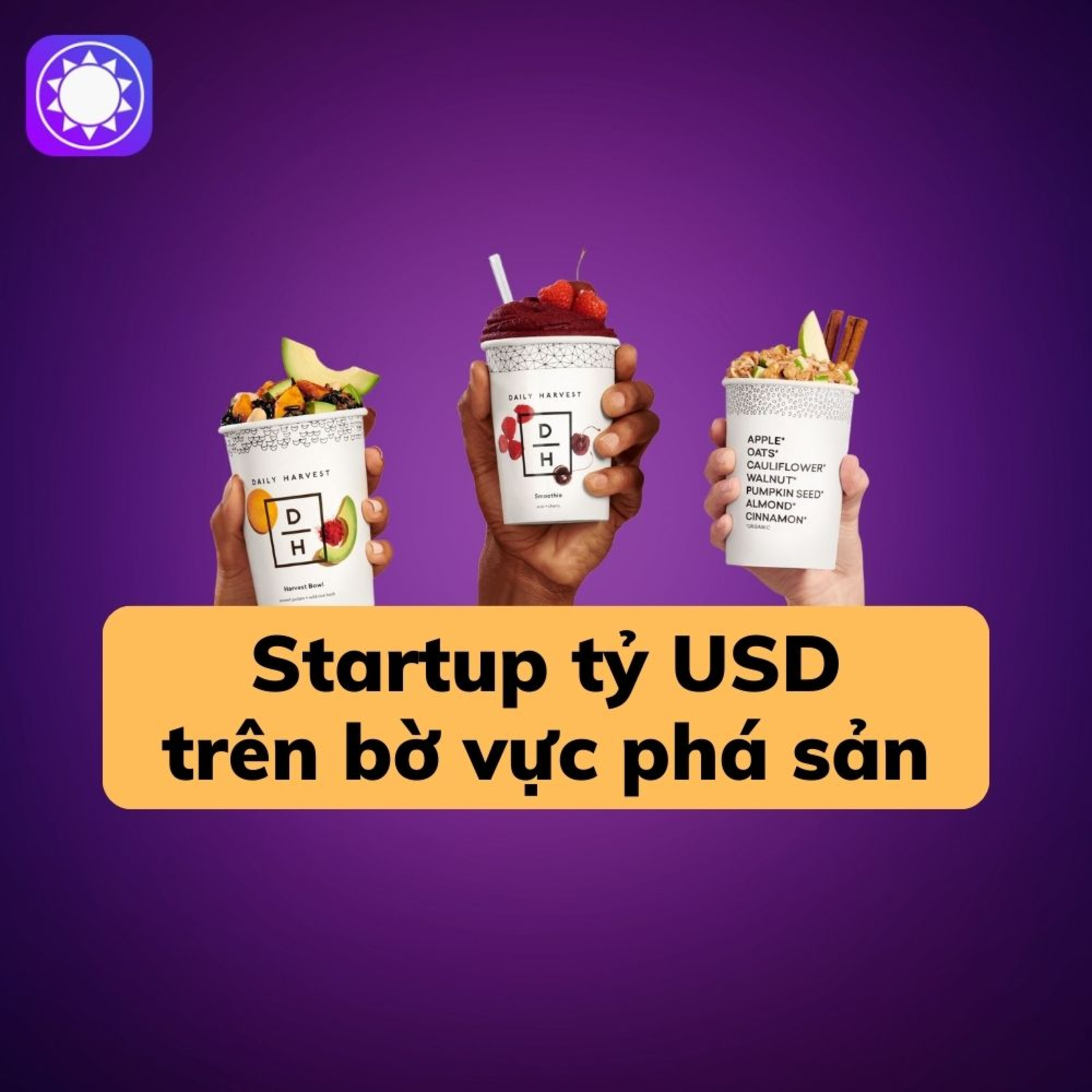 Startup thực phẩm tỷ USD đứng trước bờ vực phá sản