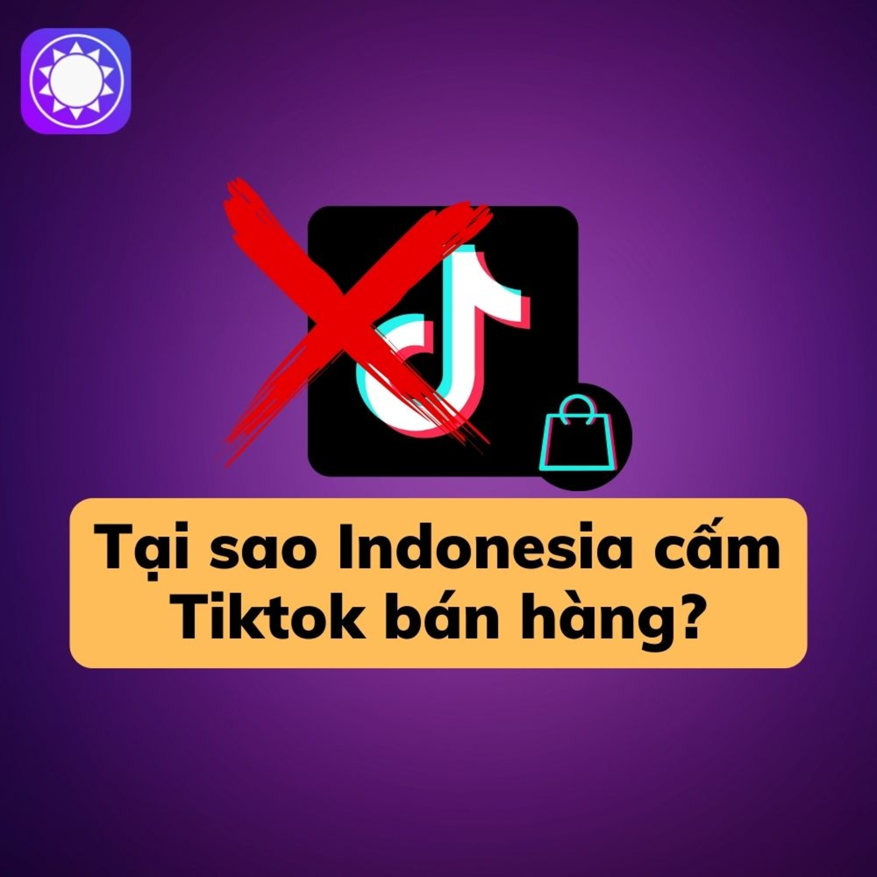 Tại sao Indonesia cấm bán hàng trên Tikok? episode artwork